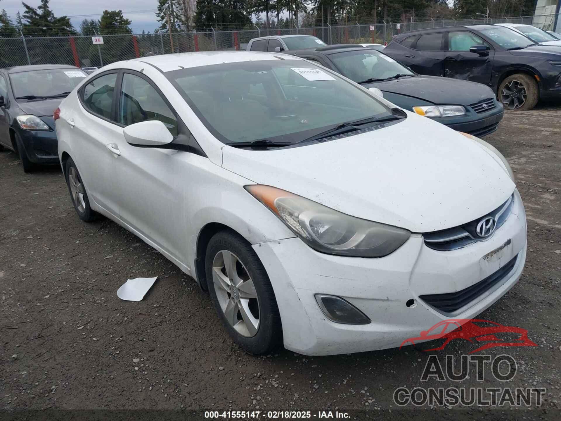 HYUNDAI ELANTRA 2012 - 5NPDH4AE1CH088513