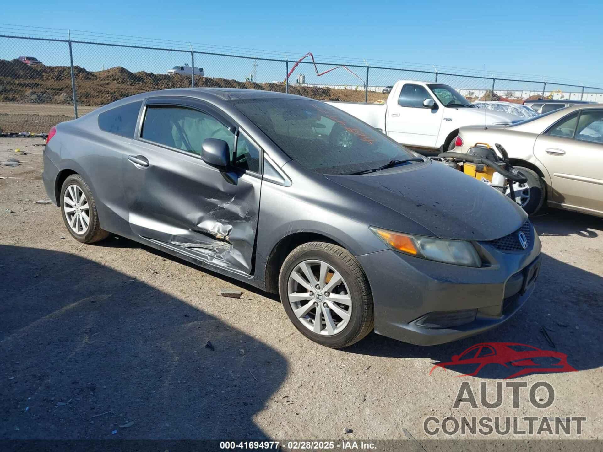 HONDA CIVIC 2012 - 2HGFG3B80CH542467