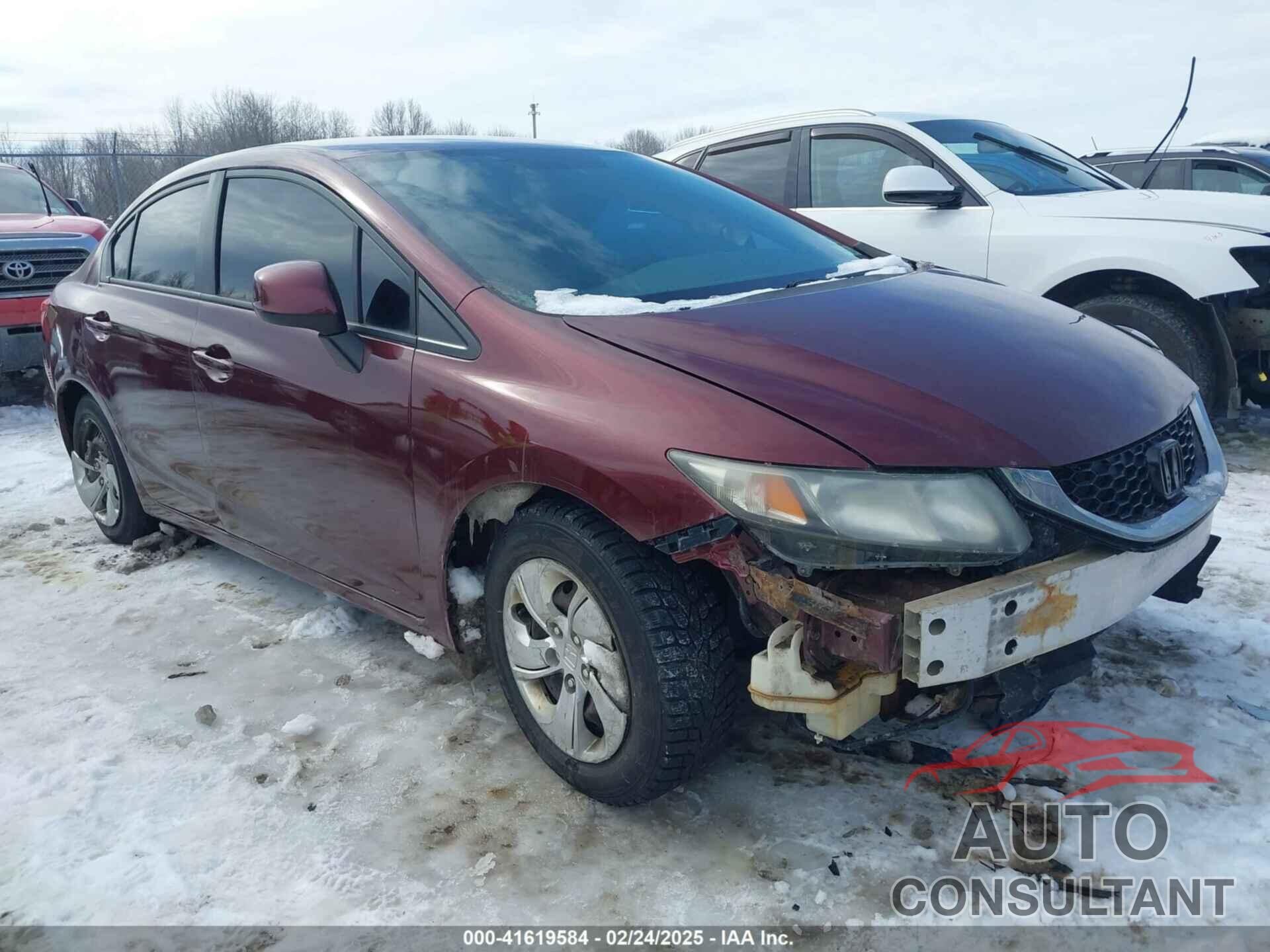 HONDA CIVIC 2013 - 2HGFB2F51DH575746