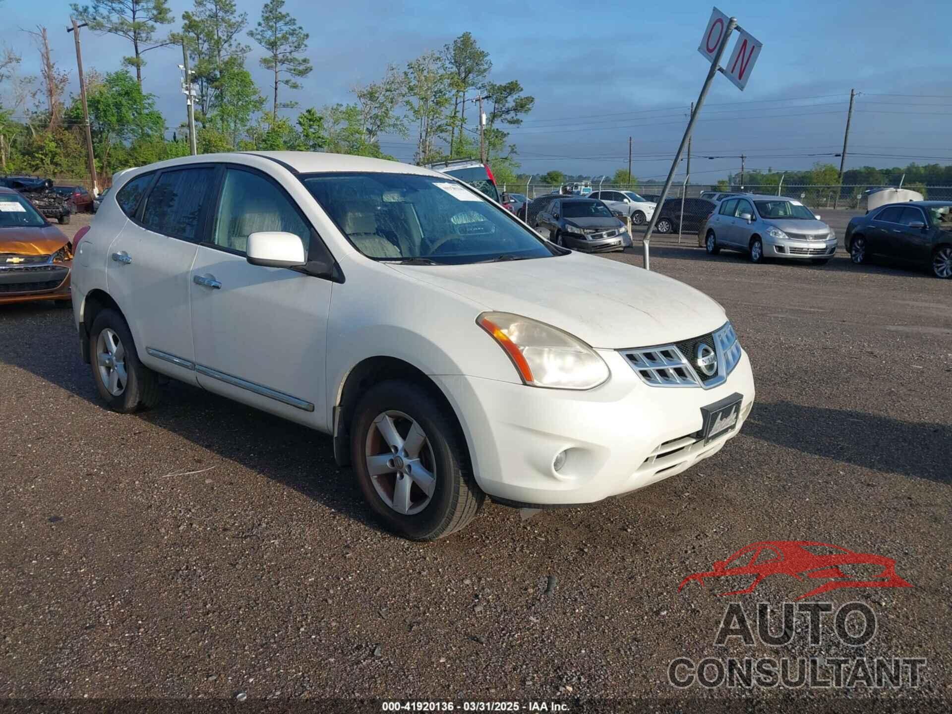 NISSAN ROGUE 2013 - JN8AS5MT2DW039695