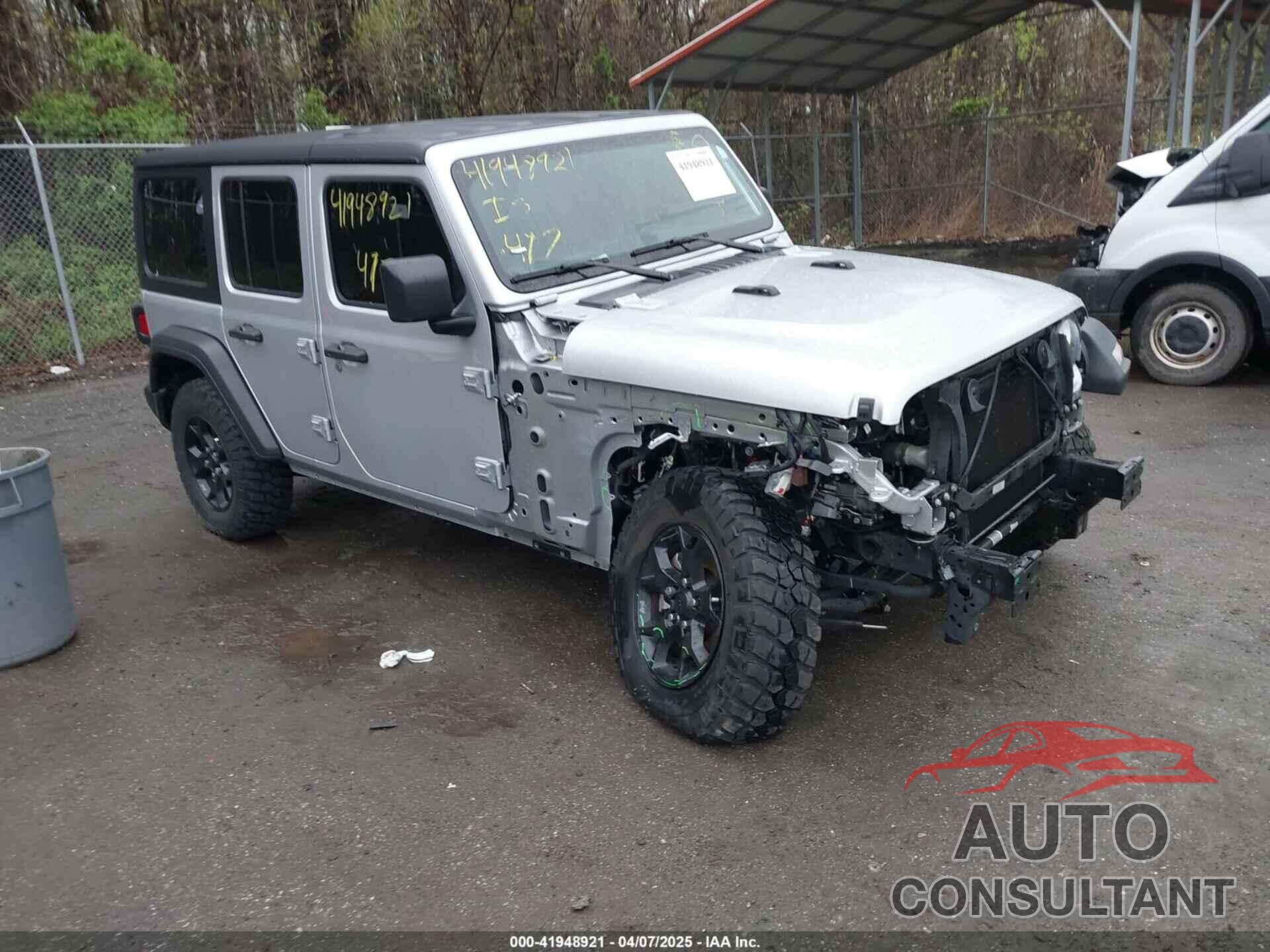 JEEP WRANGLER UNLIMITED 2022 - 1C4HJXDM9NW272685