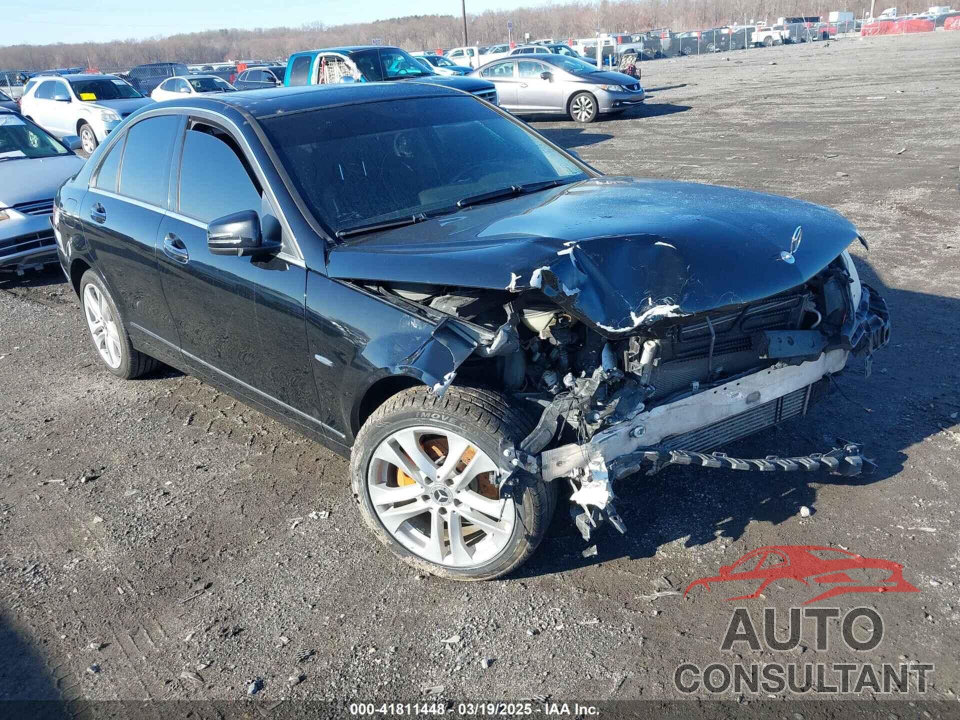 MERCEDES-BENZ C 250 2012 - WDDGF4HBXCA602662