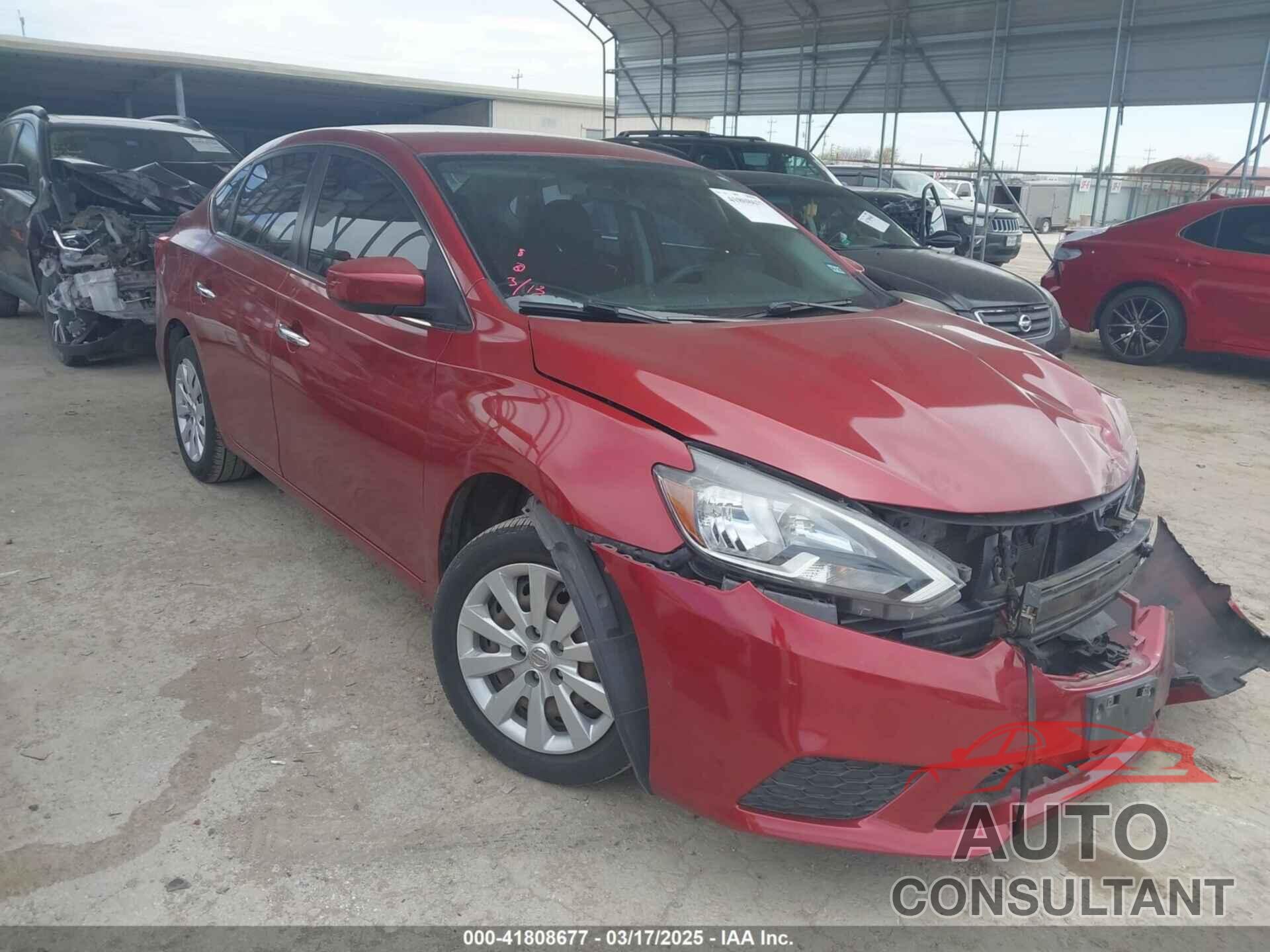 NISSAN SENTRA 2017 - 3N1AB7AP1HL672735