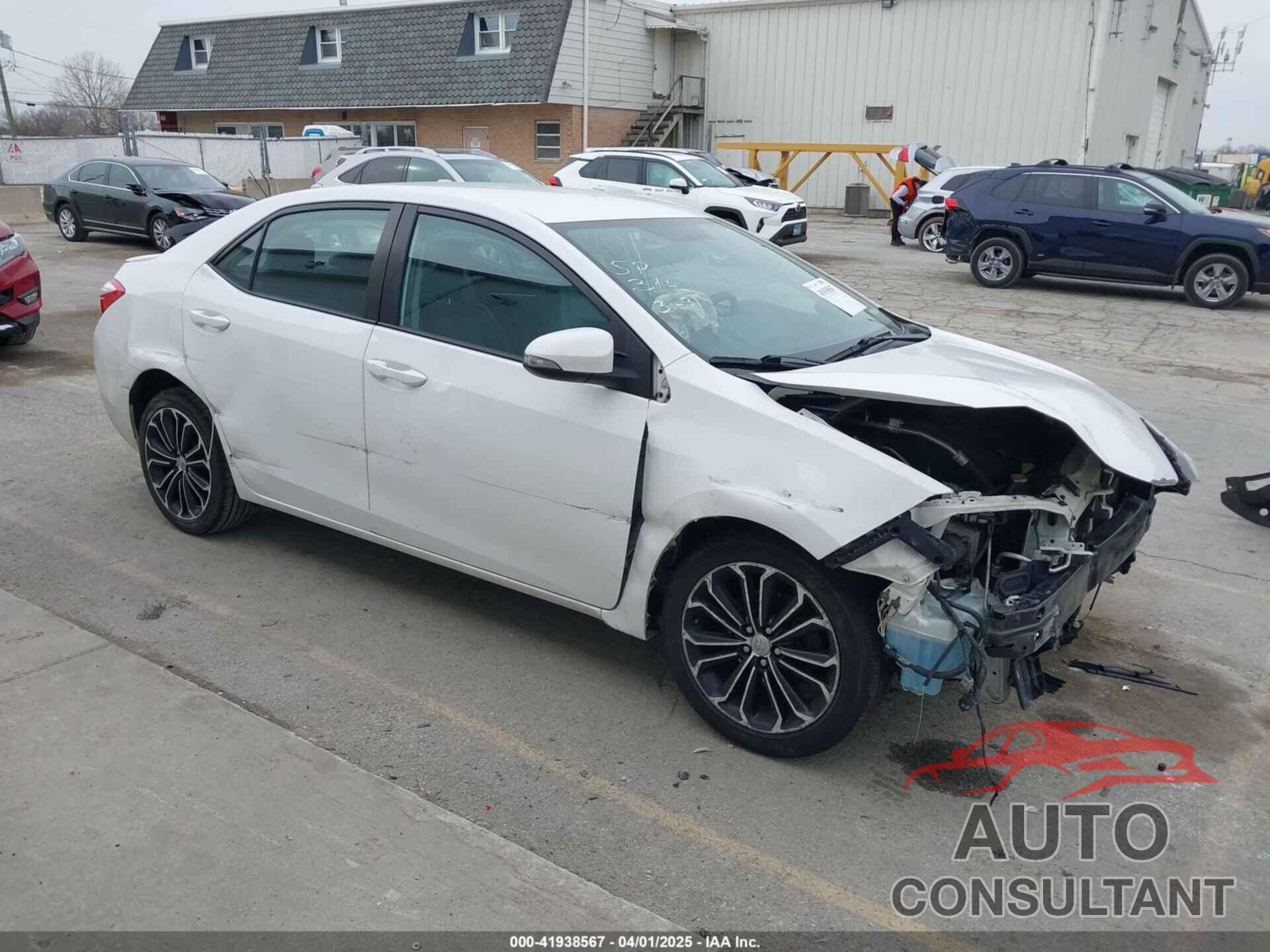 TOYOTA COROLLA 2016 - 2T1BURHE3GC666660