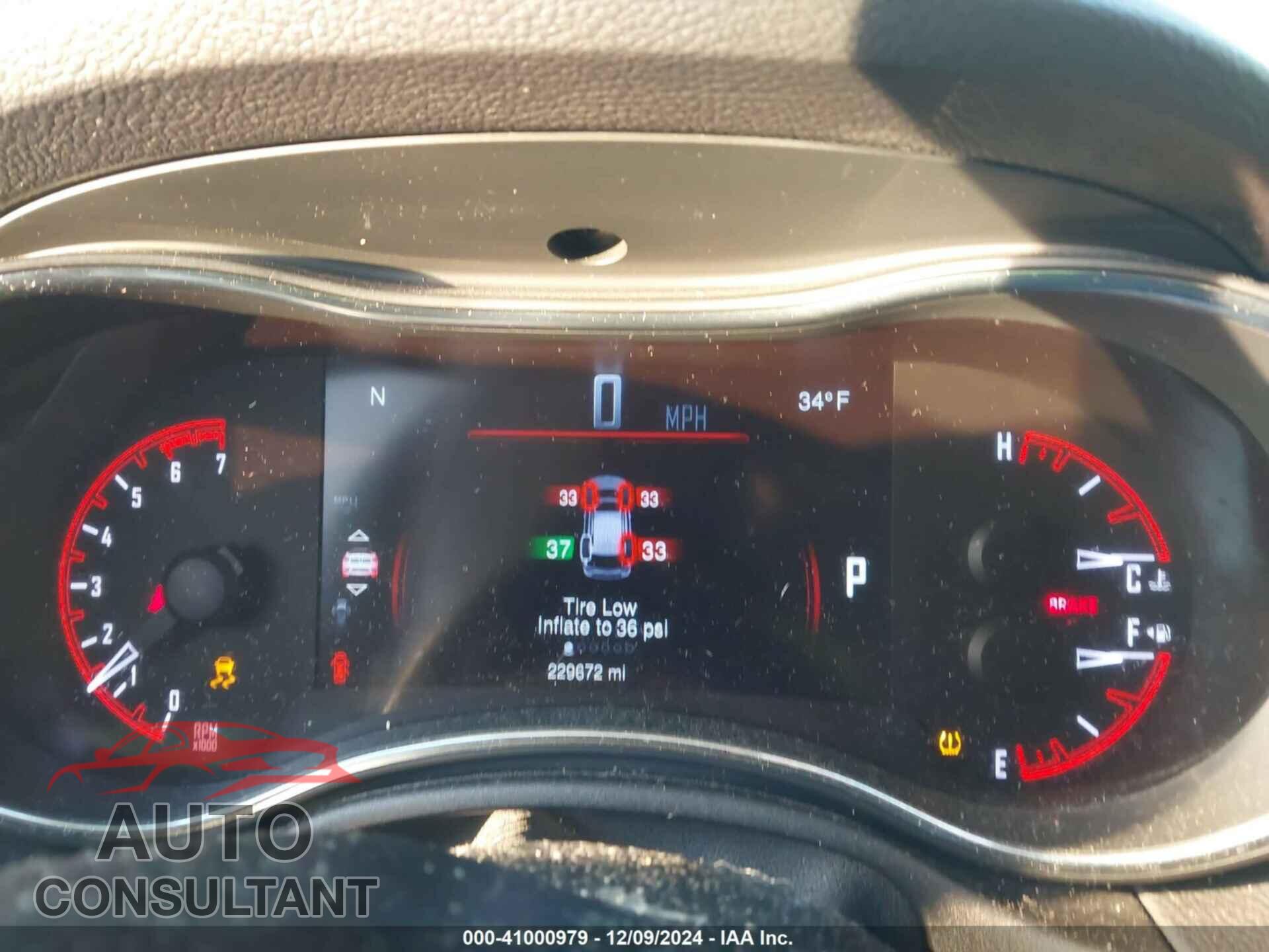 DODGE DURANGO 2015 - 1C4SDJETXFC708155