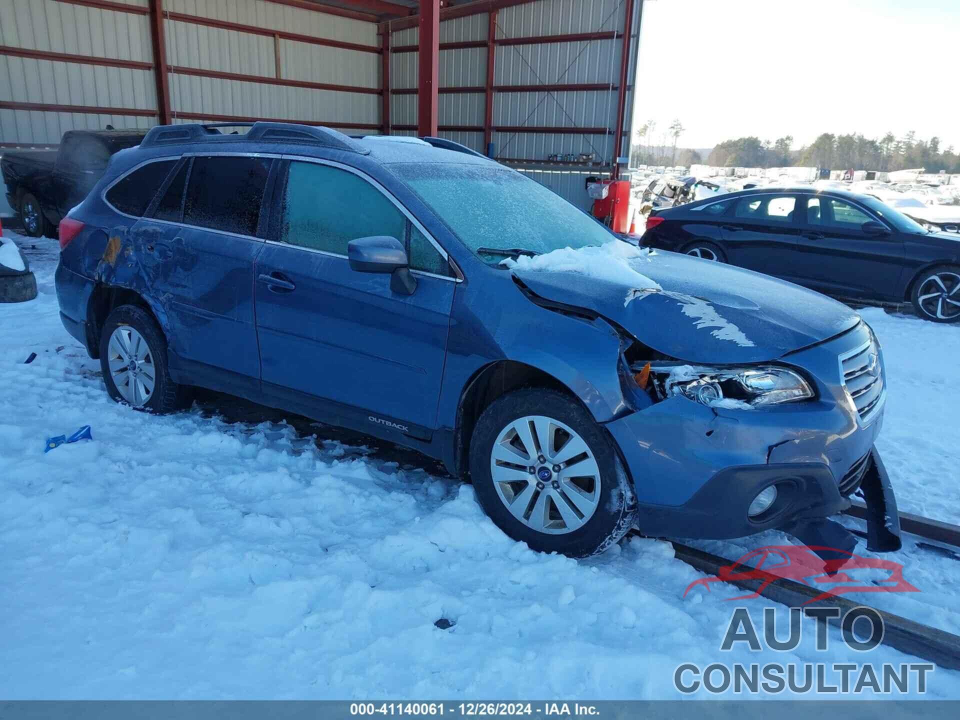 SUBARU OUTBACK 2016 - 4S4BSACC0G3239261
