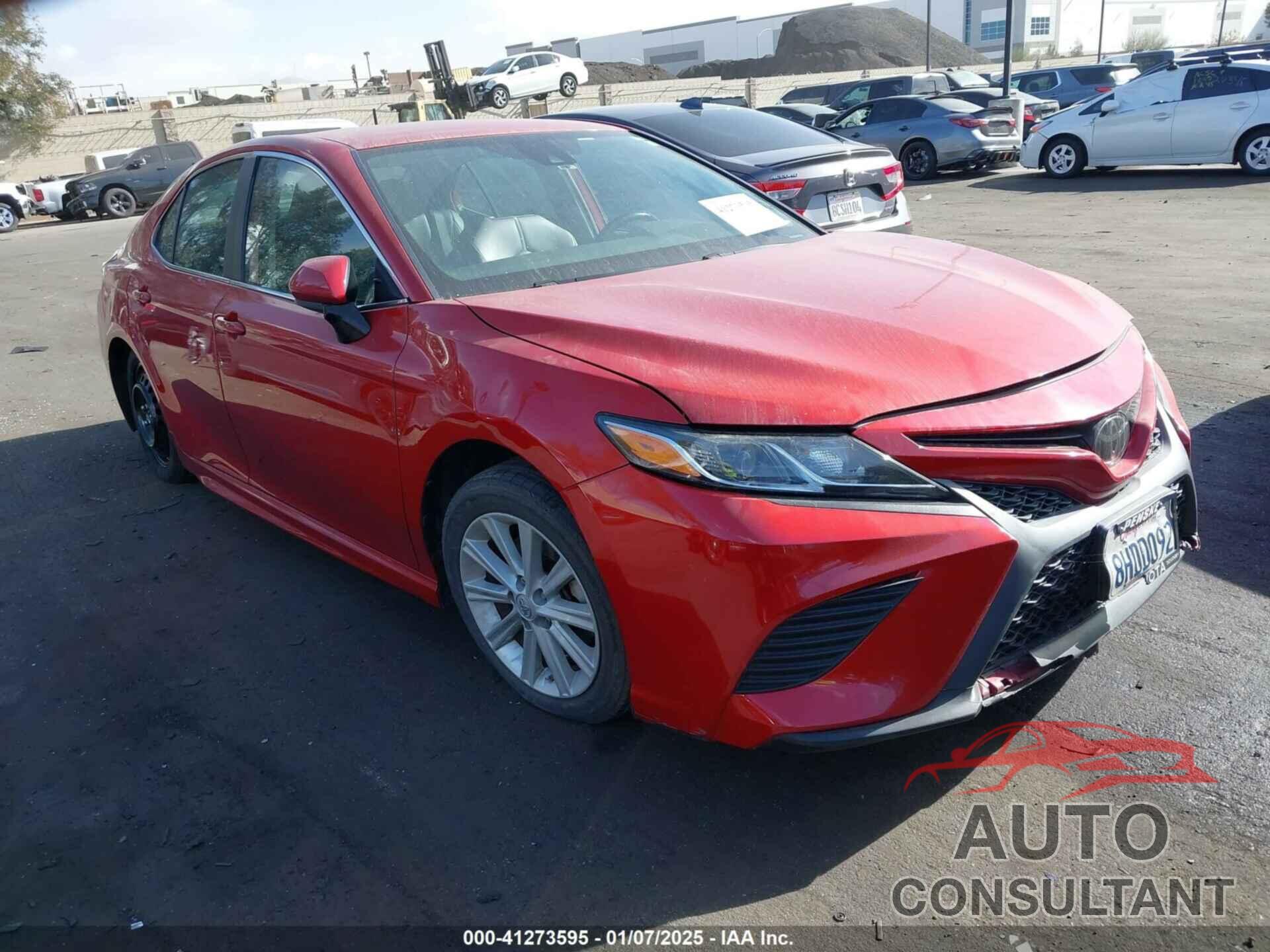 TOYOTA CAMRY 2019 - 4T1B11HK2KU201567