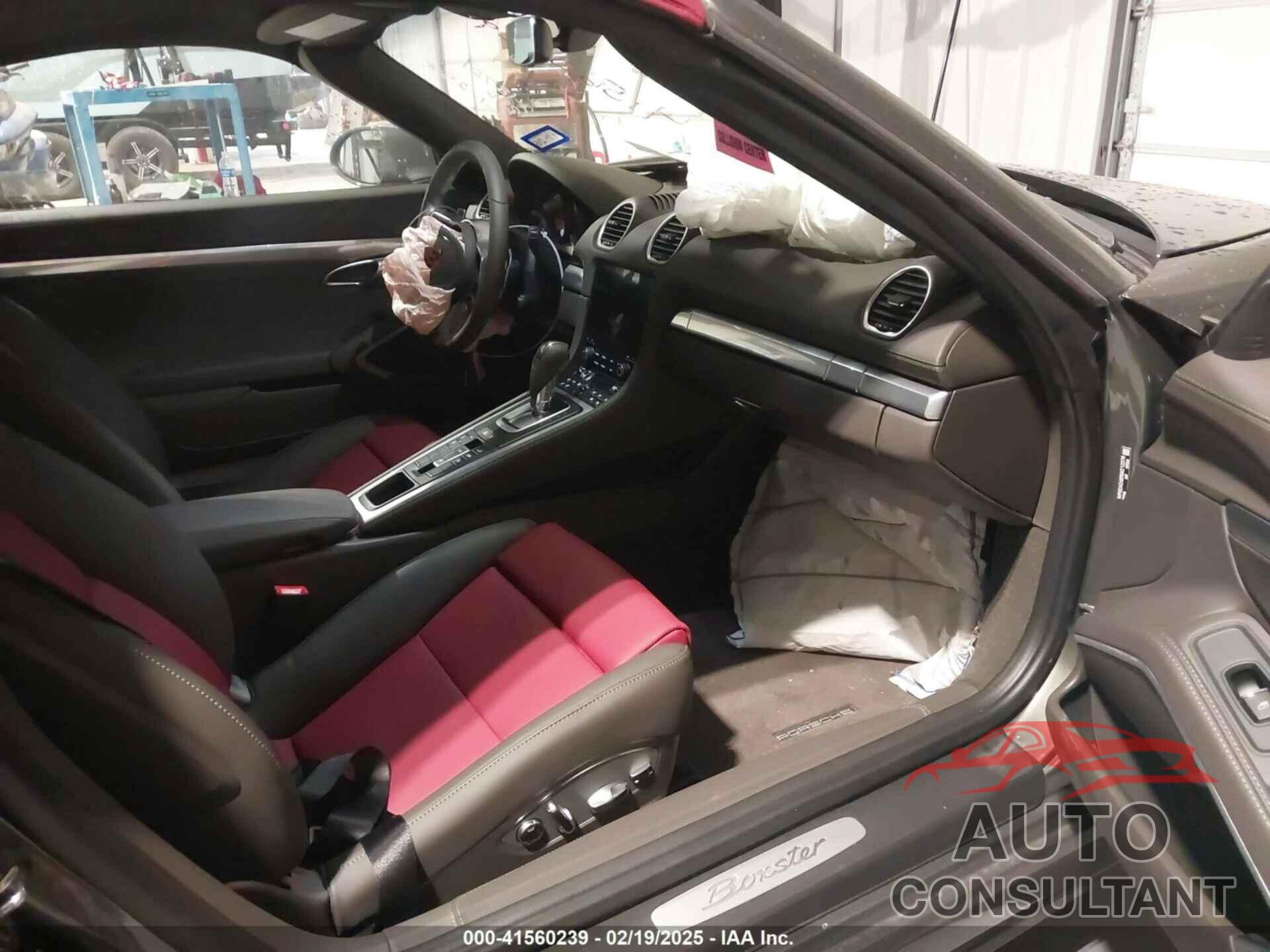 PORSCHE 718 BOXSTER 2025 - WP0CA2A89SK212378