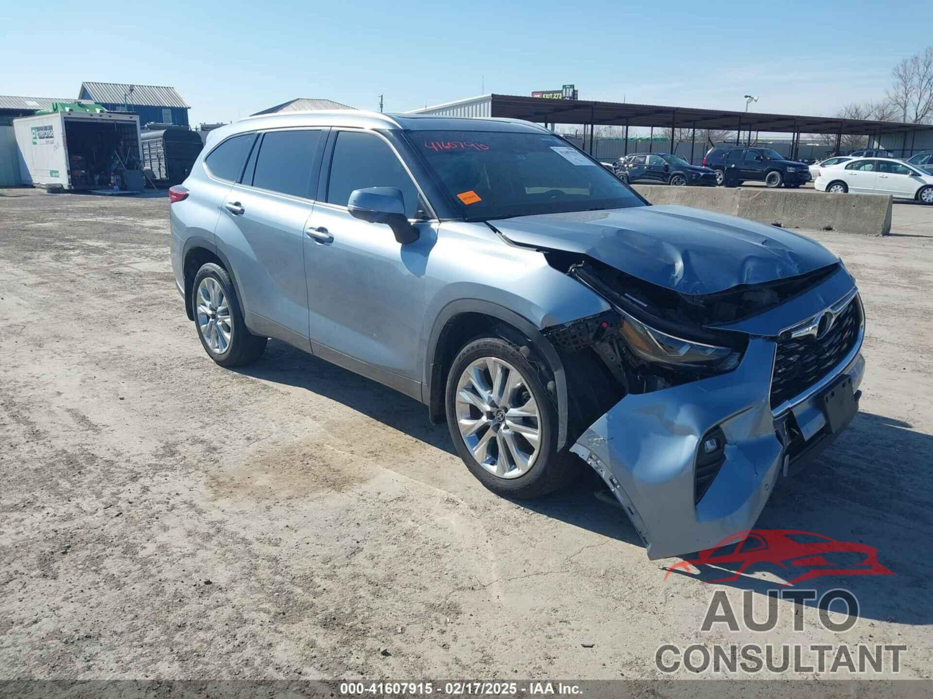 TOYOTA HIGHLANDER 2023 - 5TDKDRAH9PS002343
