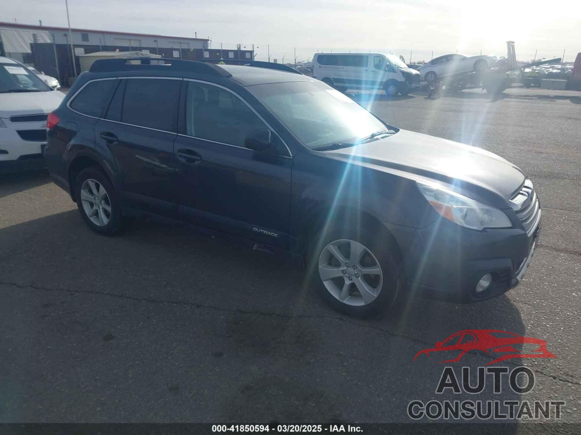 SUBARU OUTBACK 2013 - 4S4BRBCC1D3206265