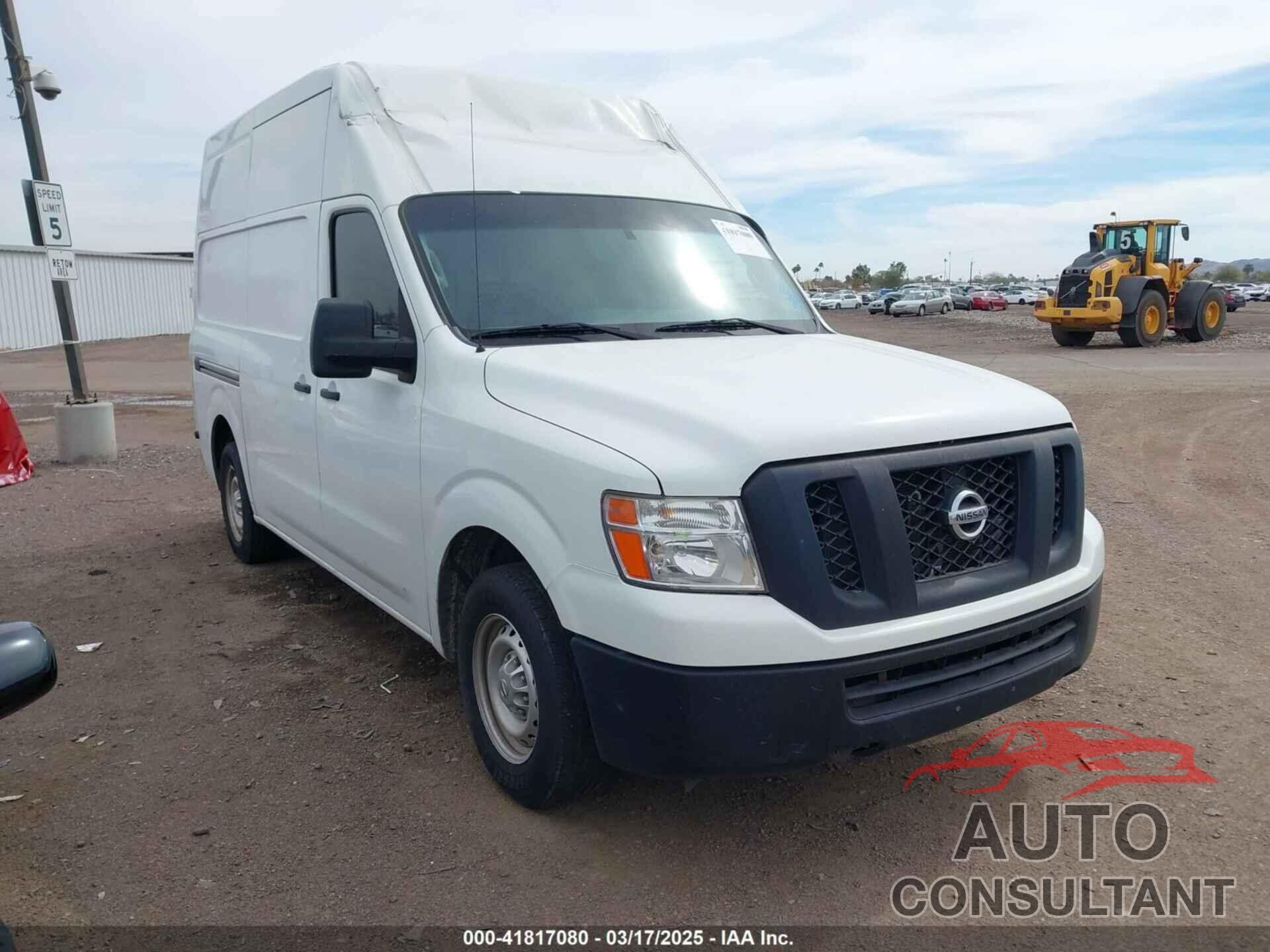 NISSAN NV CARGO NV2500 HD 2016 - 1N6BF0LY4GN802165