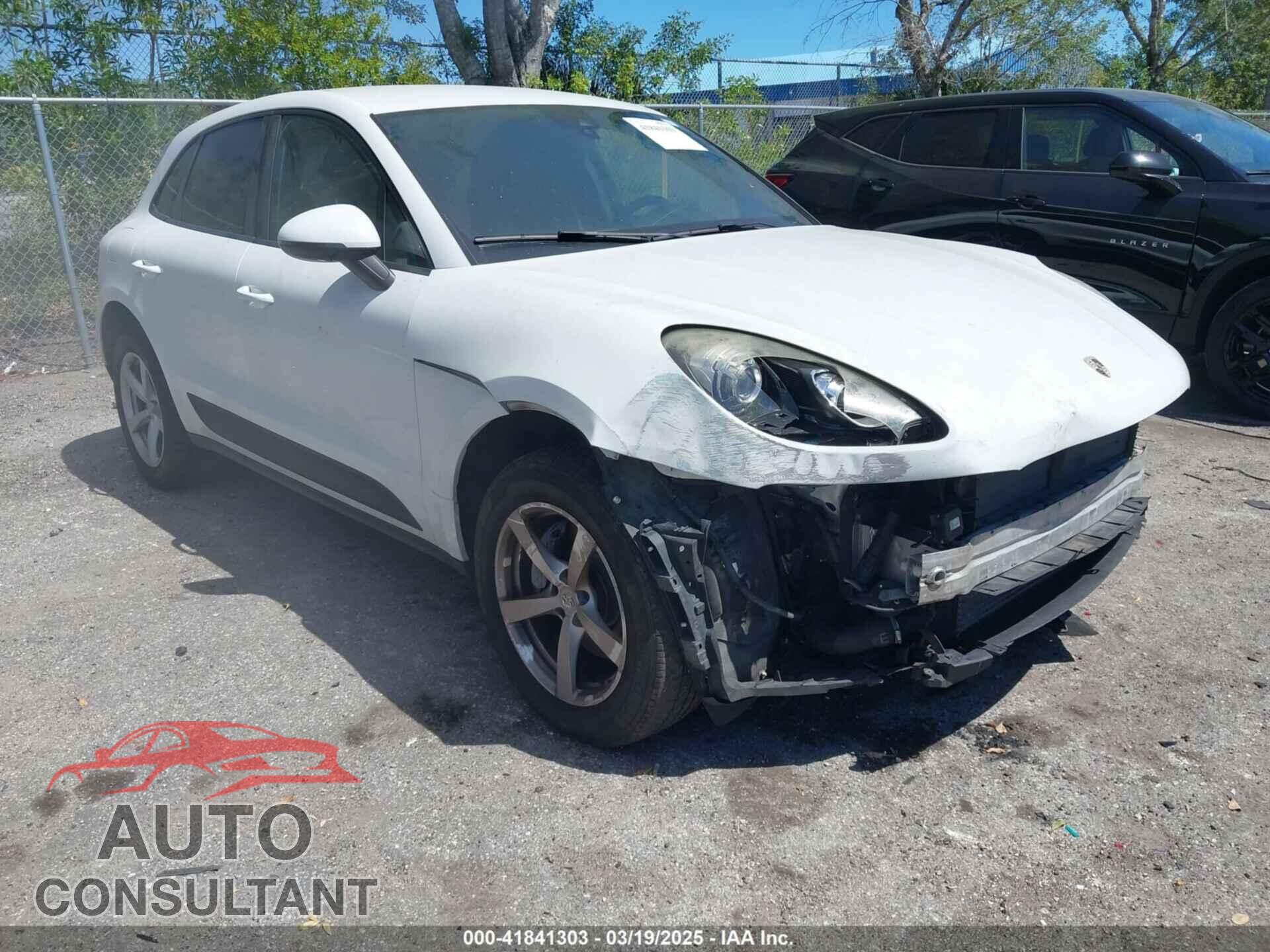 PORSCHE MACAN 2017 - WP1AA2A55HLB83587