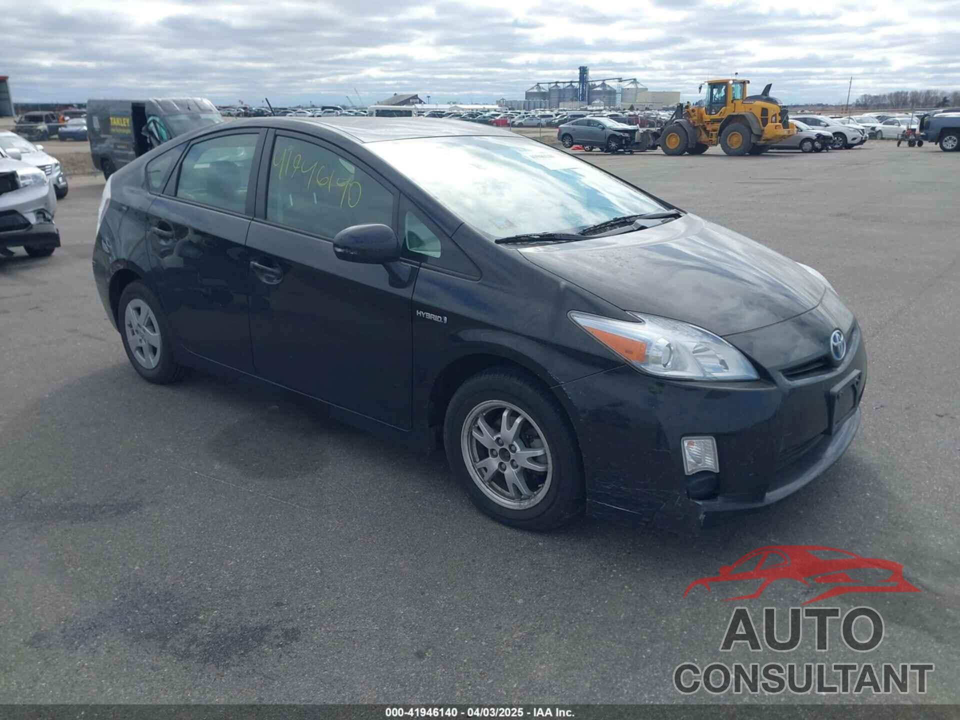TOYOTA PRIUS 2011 - JTDKN3DU8B1383109
