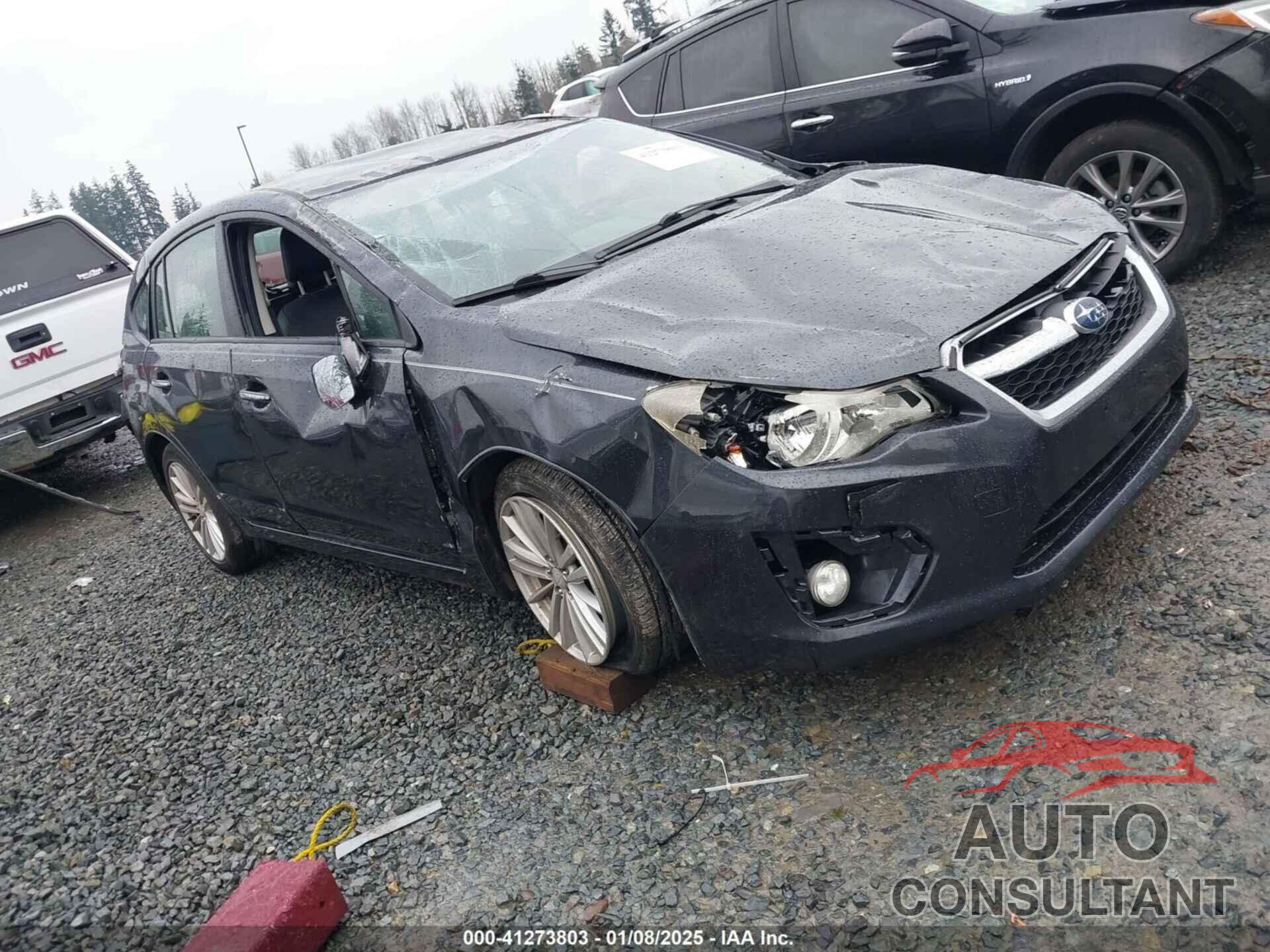 SUBARU IMPREZA 2012 - JF1GPAG62CH227485