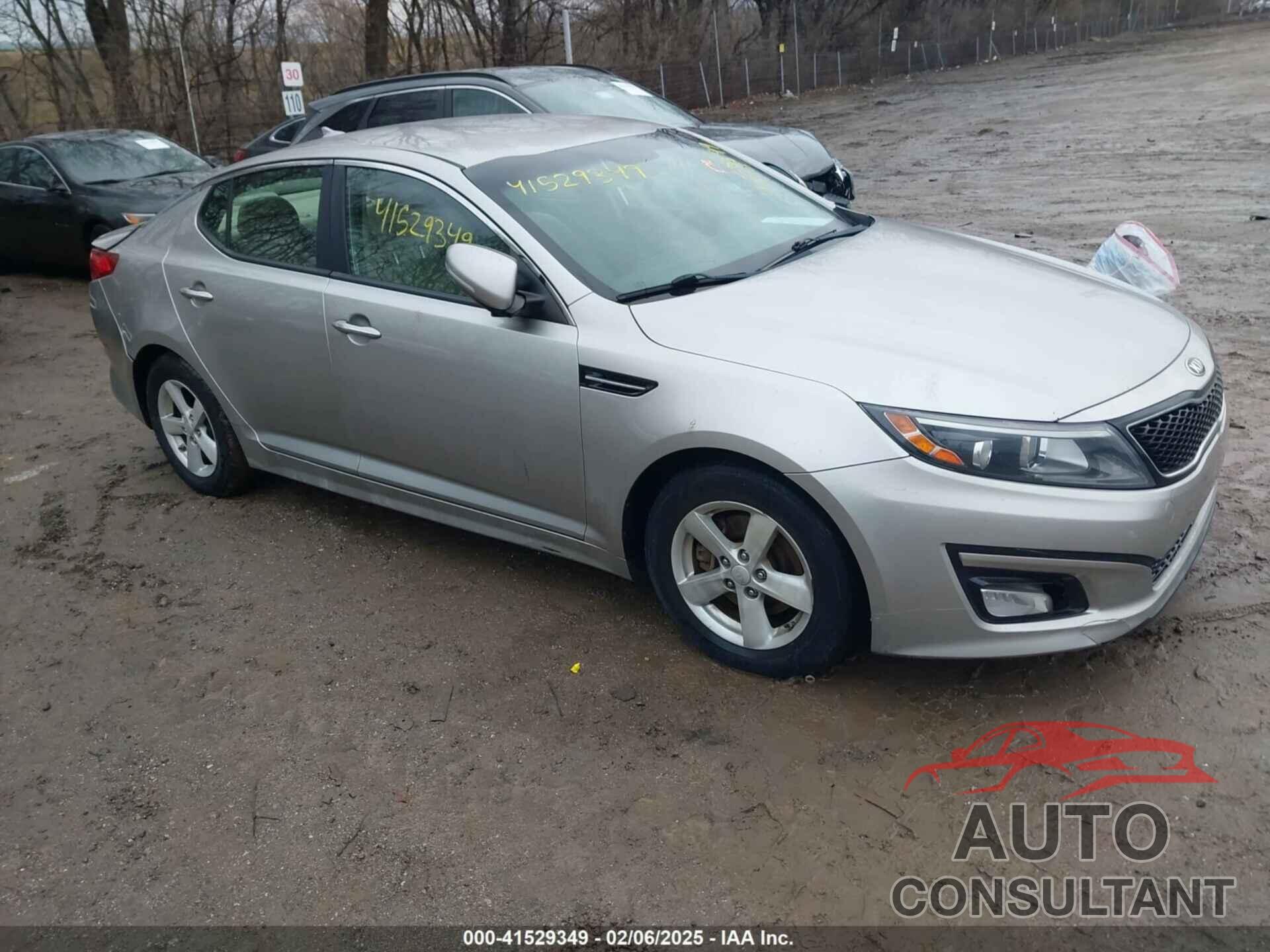 KIA OPTIMA 2015 - KNAGM4A77F5586629