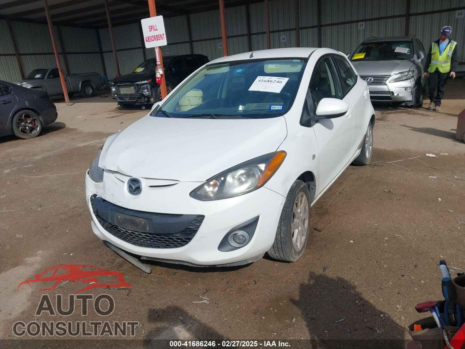 MAZDA MAZDA2 2013 - JM1DE1LY5D0155515