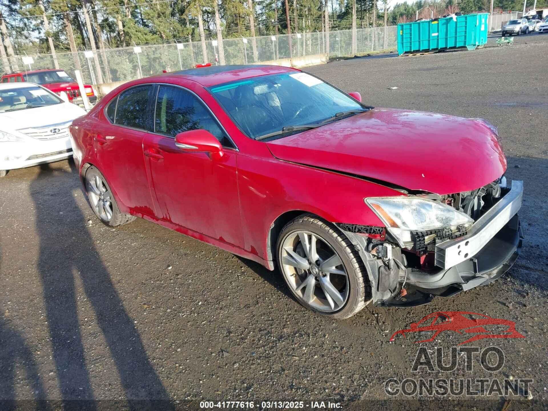 LEXUS IS 350 2010 - JTHBE5C20A5023821