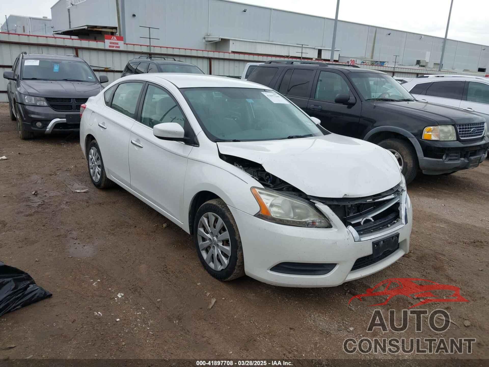 NISSAN SENTRA 2013 - 3N1AB7AP9DL746946