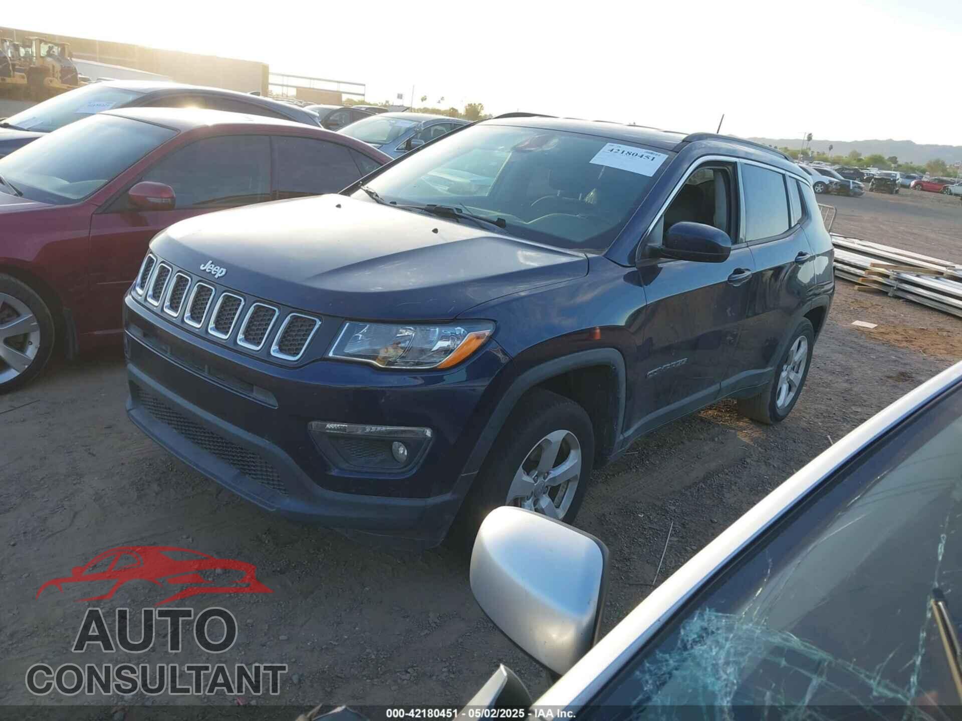 JEEP NEW COMPASS 2017 - 3C4NJCBB2HT682199
