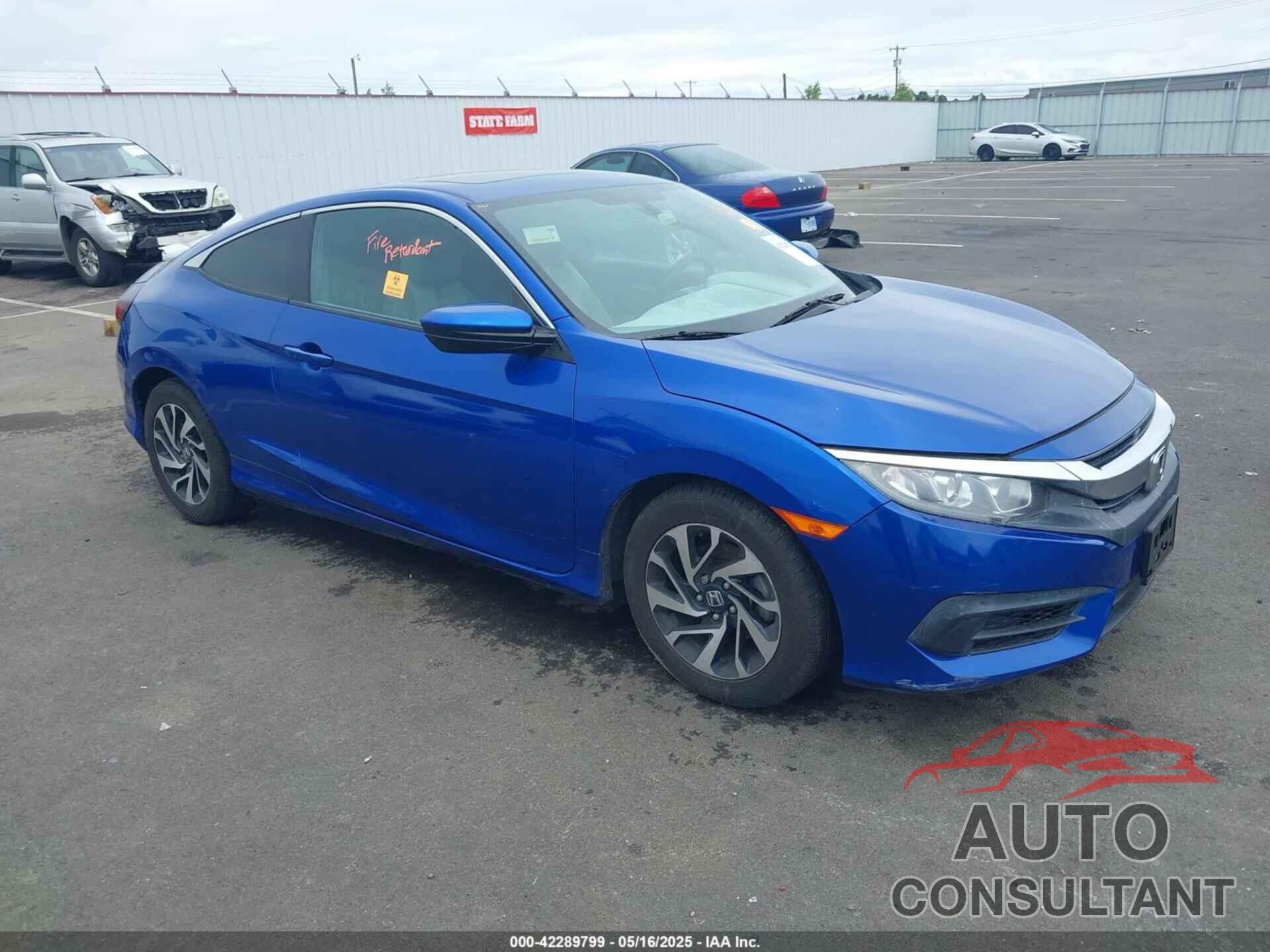 HONDA CIVIC 2017 - 2HGFC4B03HH306818