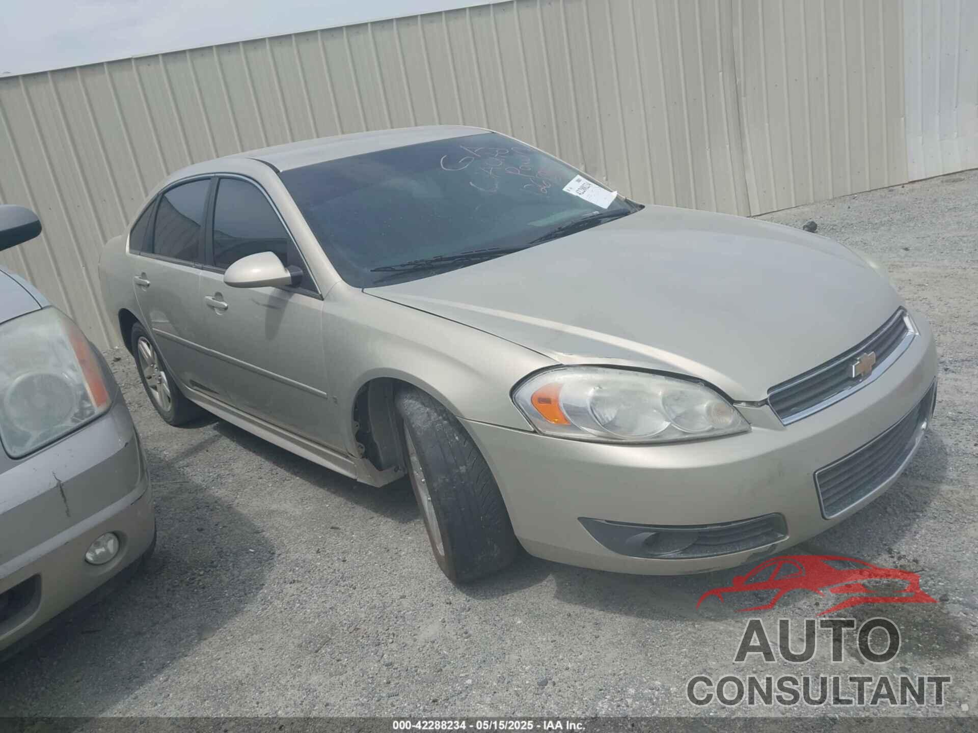 CHEVROLET IMPALA 2011 - 2G1WG5EK9B1268929