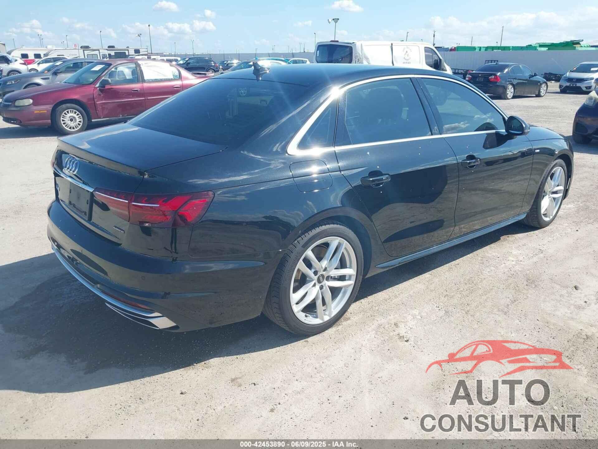 AUDI A4 2023 - WAUEAAF41PN024014