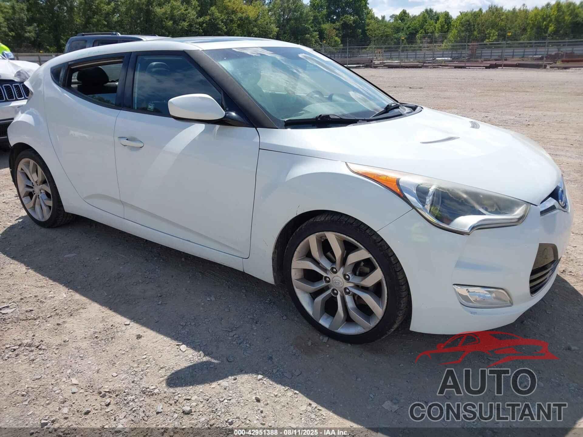 HYUNDAI VELOSTER 2013 - KMHTC6AD3DU178911