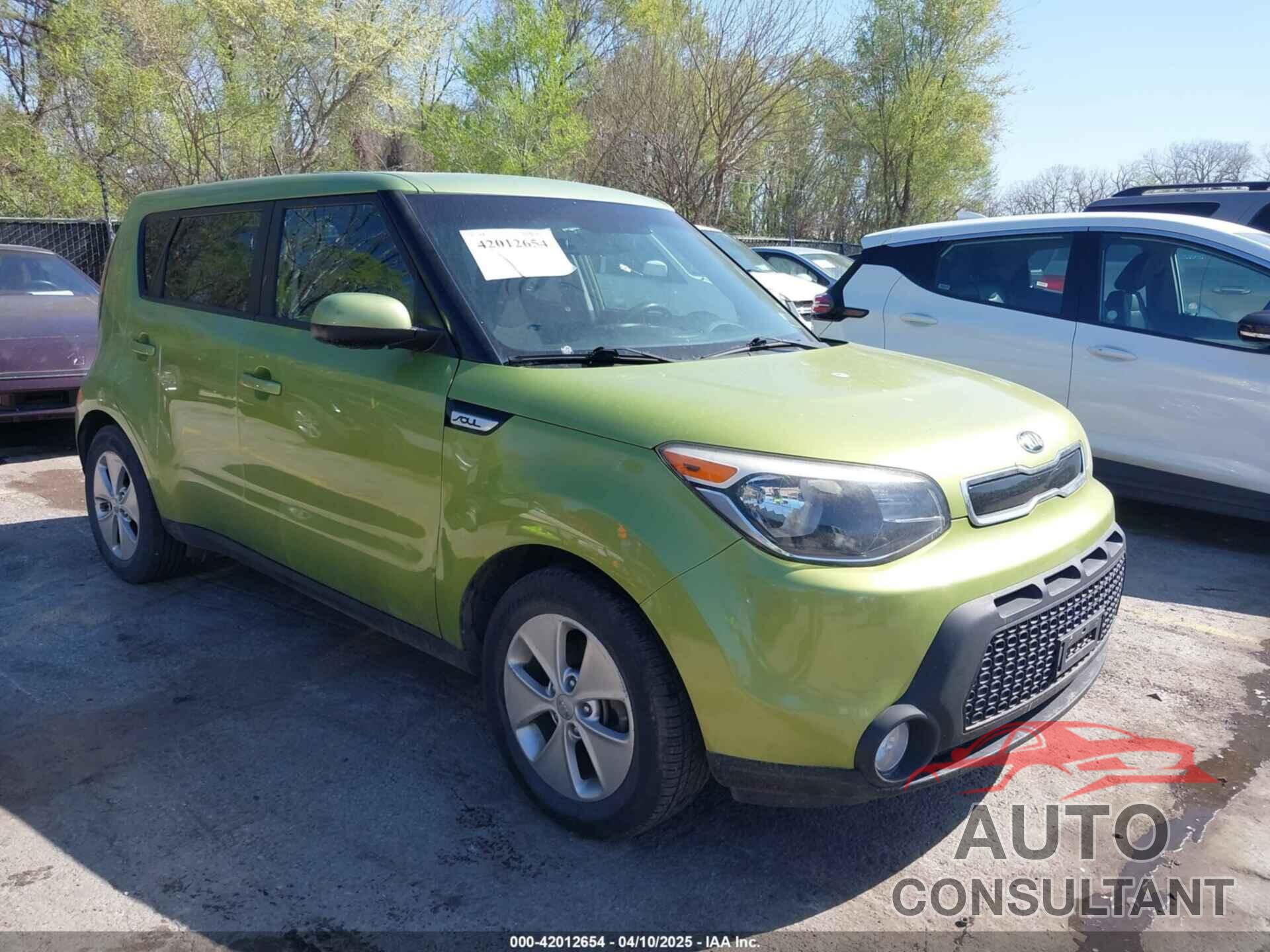 KIA SOUL 2015 - KNDJN2A22F7776549