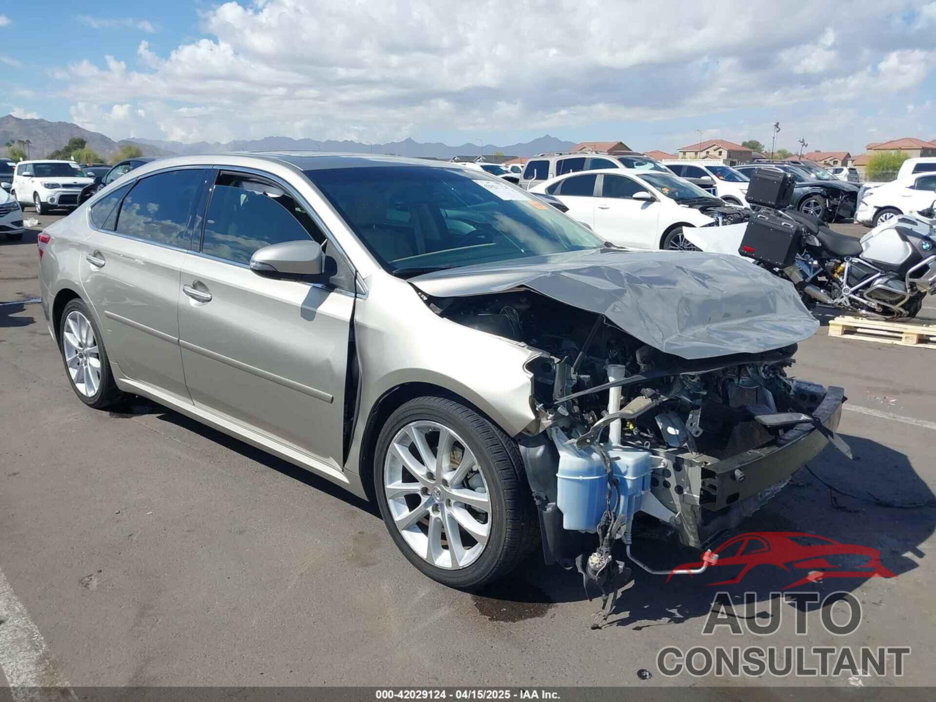 TOYOTA AVALON 2013 - 4T1BK1EB2DU052498