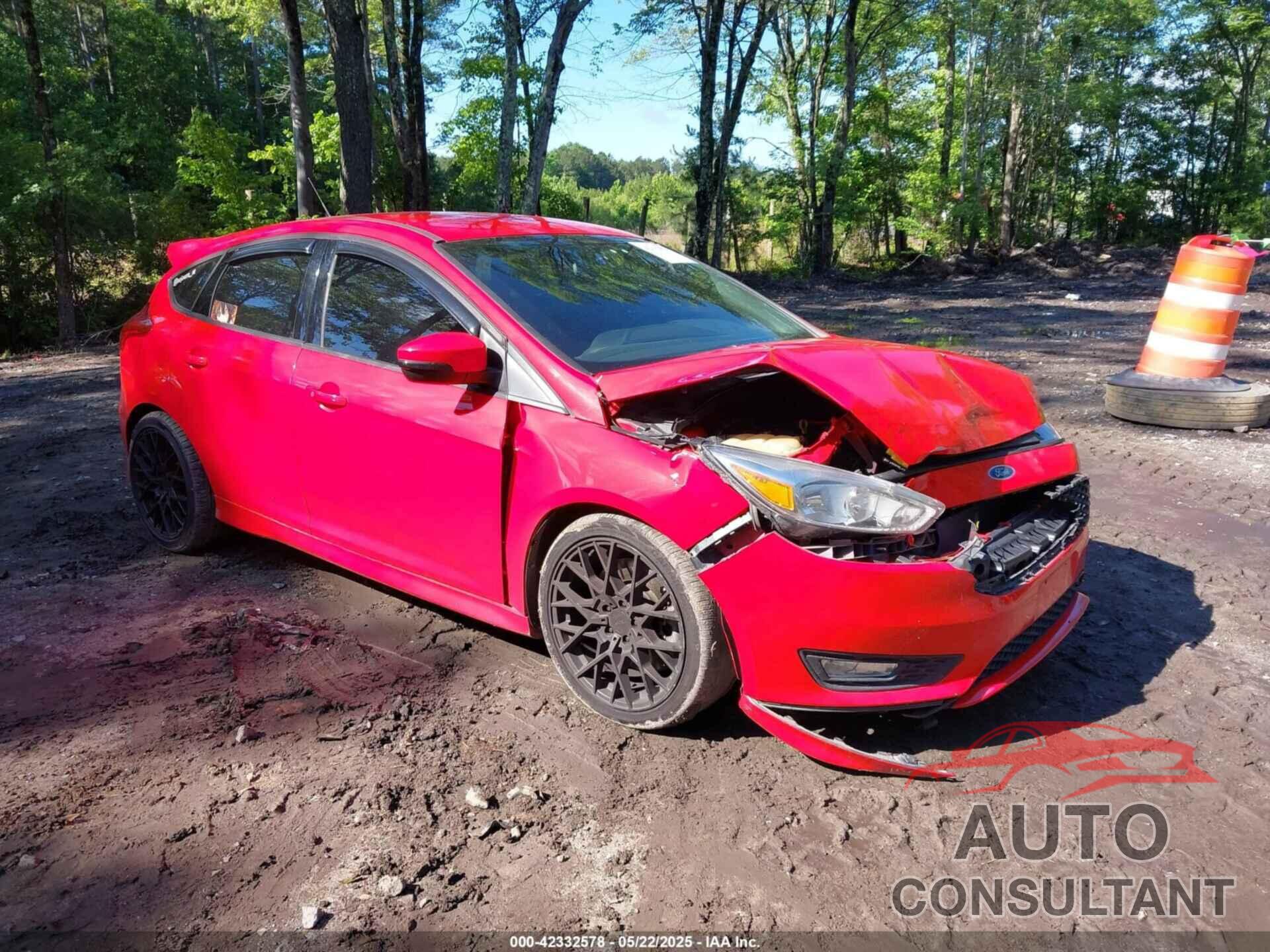 FORD FOCUS ST 2017 - 1FADP3L93HL307249