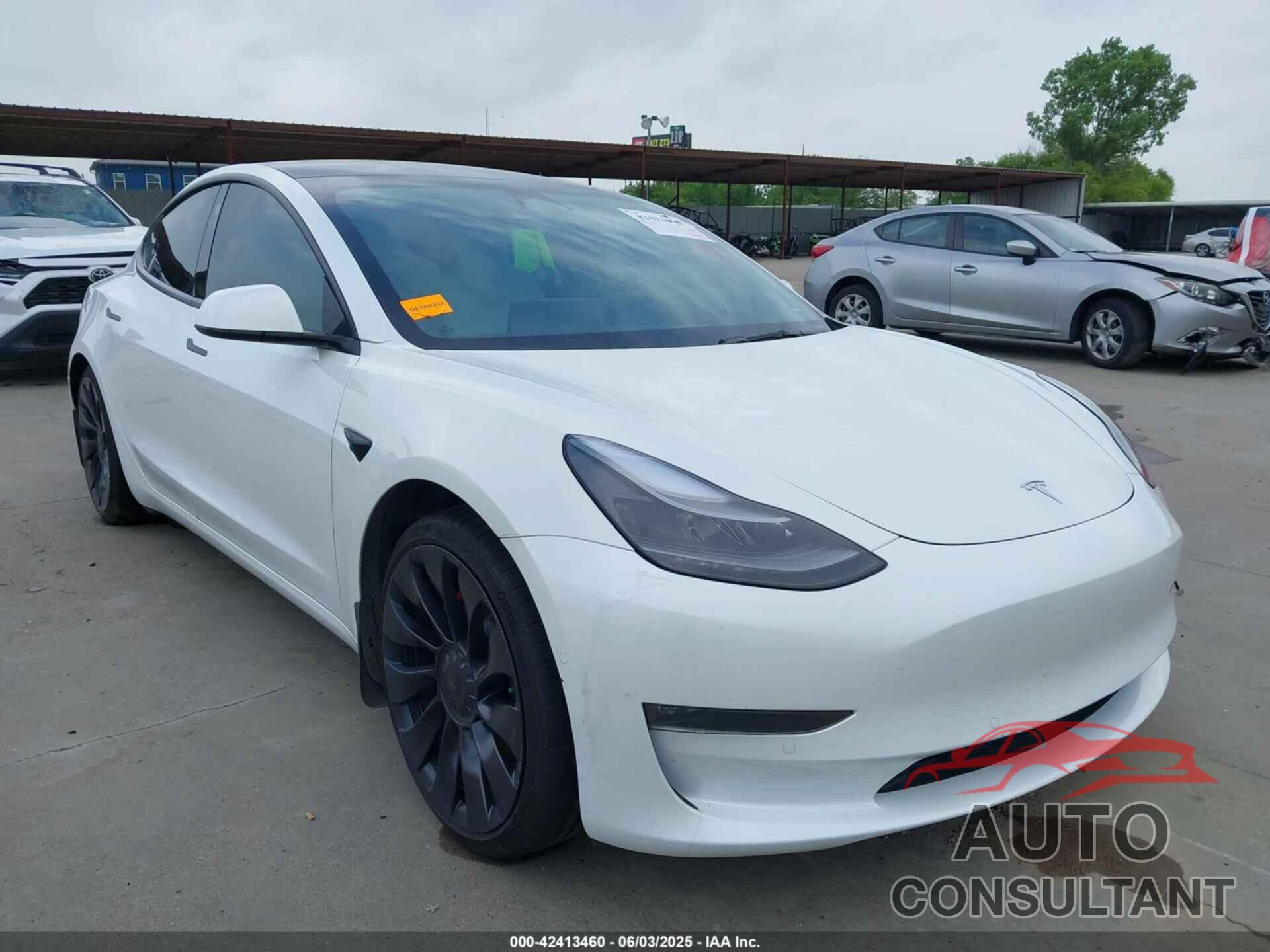 TESLA MODEL 3 2022 - 5YJ3E1EC8NF347754