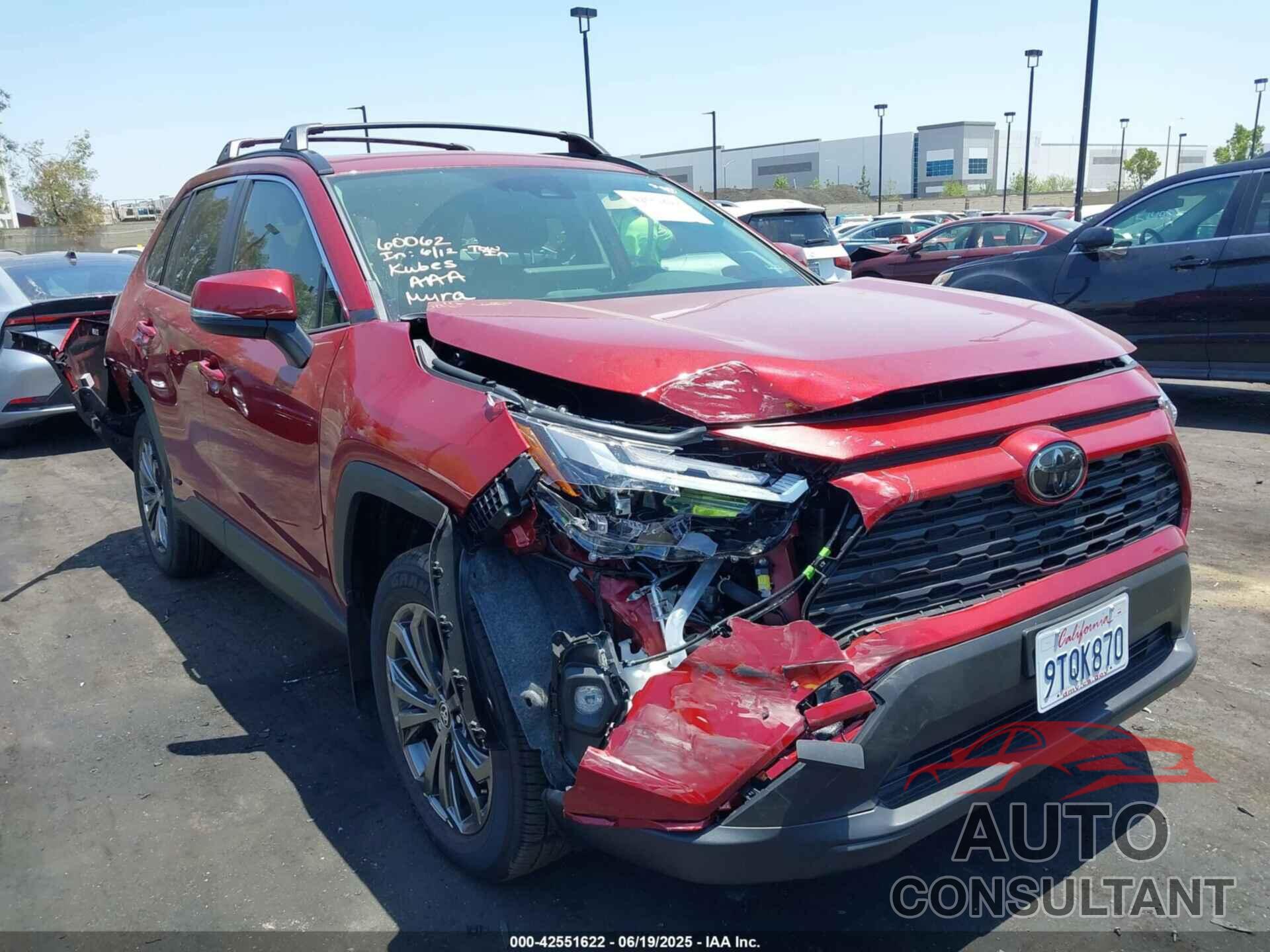 TOYOTA RAV4 HYBRID 2025 - JTMB6RFV7SD163450