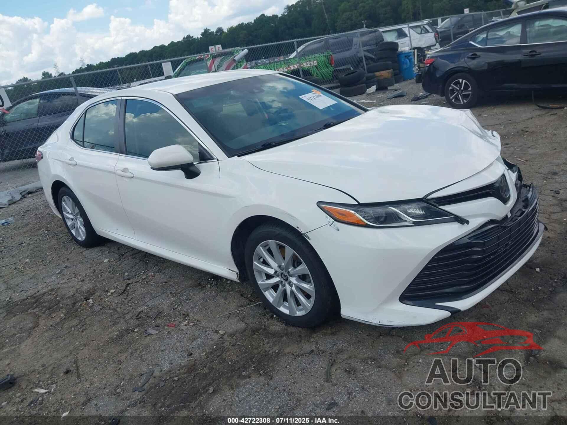 TOYOTA CAMRY 2018 - JTNB11HK5J3012884