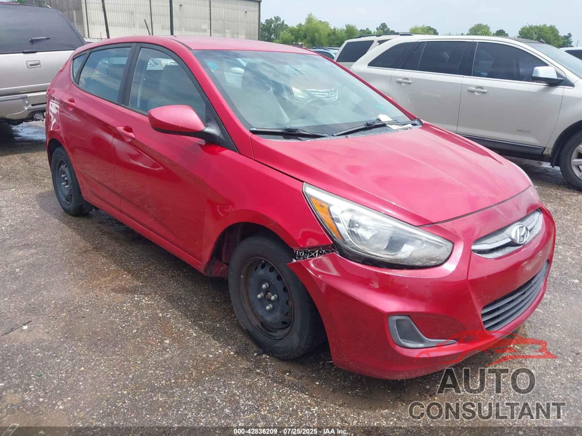 HYUNDAI ACCENT 2017 - KMHCT5AE5HU315047