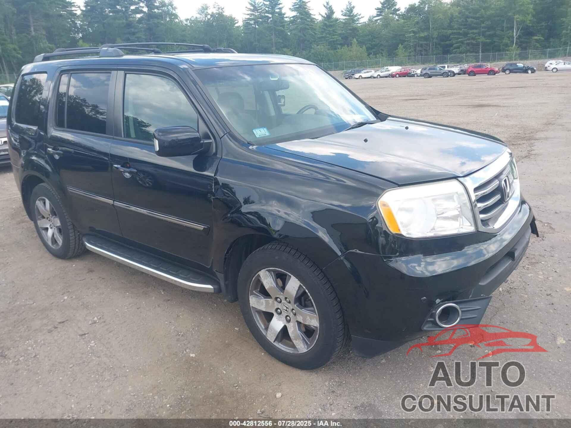 HONDA PILOT 2013 - 5FNYF4H96DB065793