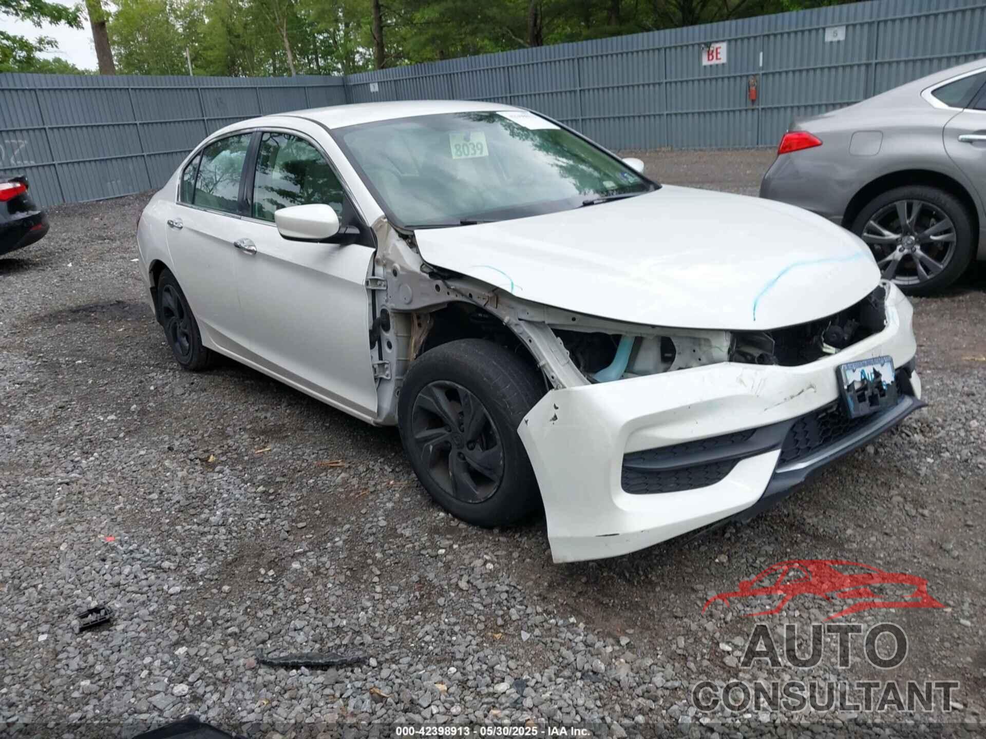 HONDA ACCORD 2017 - 1HGCR2F3XHA051187