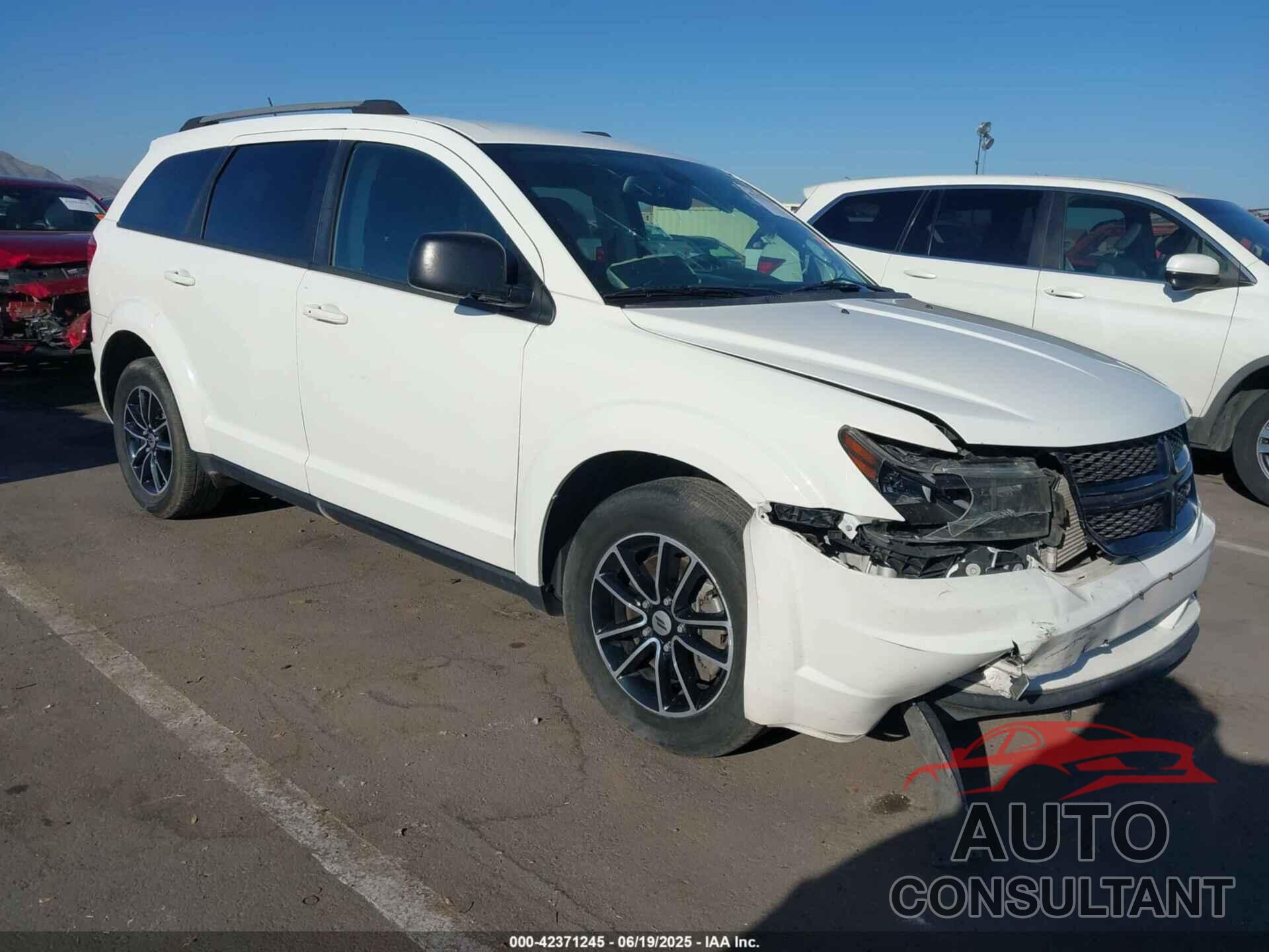 DODGE JOURNEY 2018 - 3C4PDCAB2JT444201