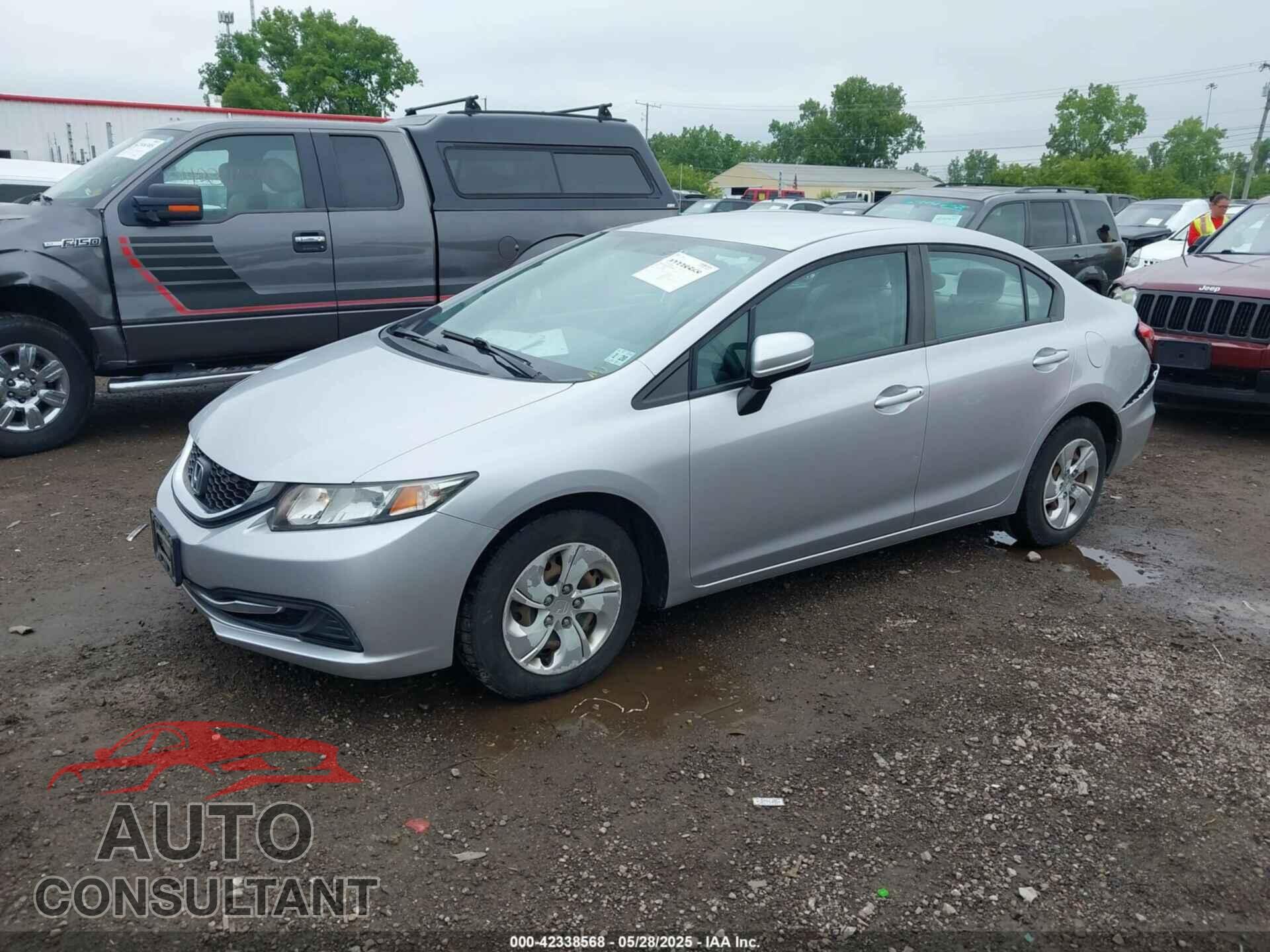 HONDA CIVIC 2015 - 19XFB2F5XFE219020