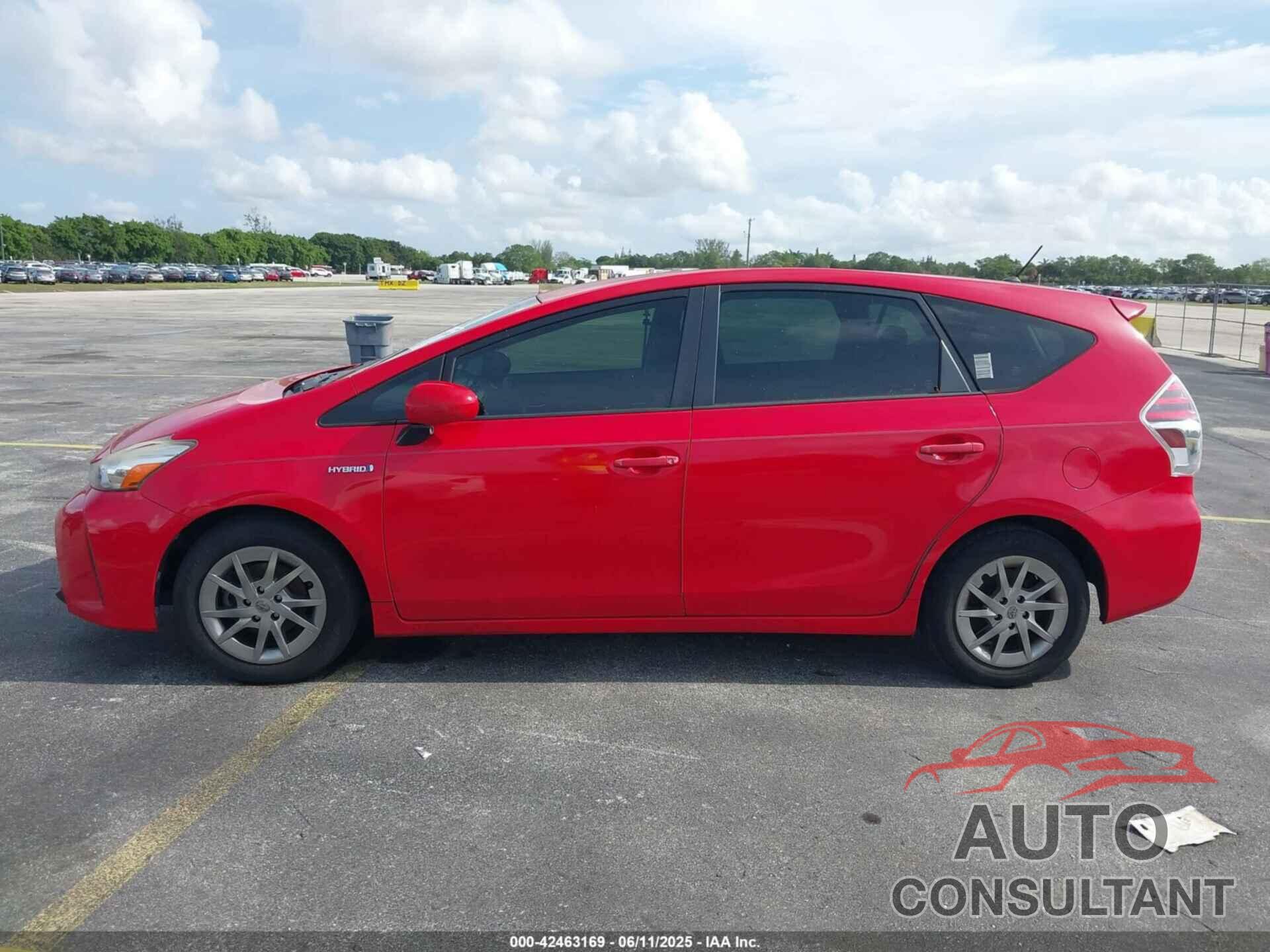 TOYOTA PRIUS V 2016 - JTDZN3EU2GJ052093