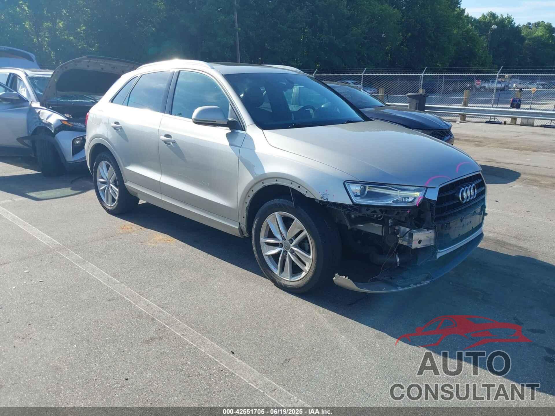 AUDI Q3 2017 - WA1JCCFS0HR002418