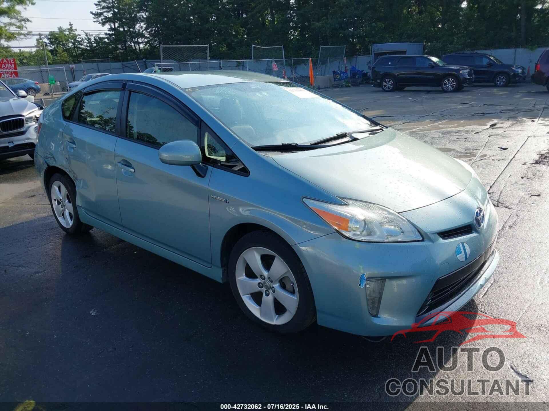 TOYOTA PRIUS 2013 - JTDKN3DU6D1695951