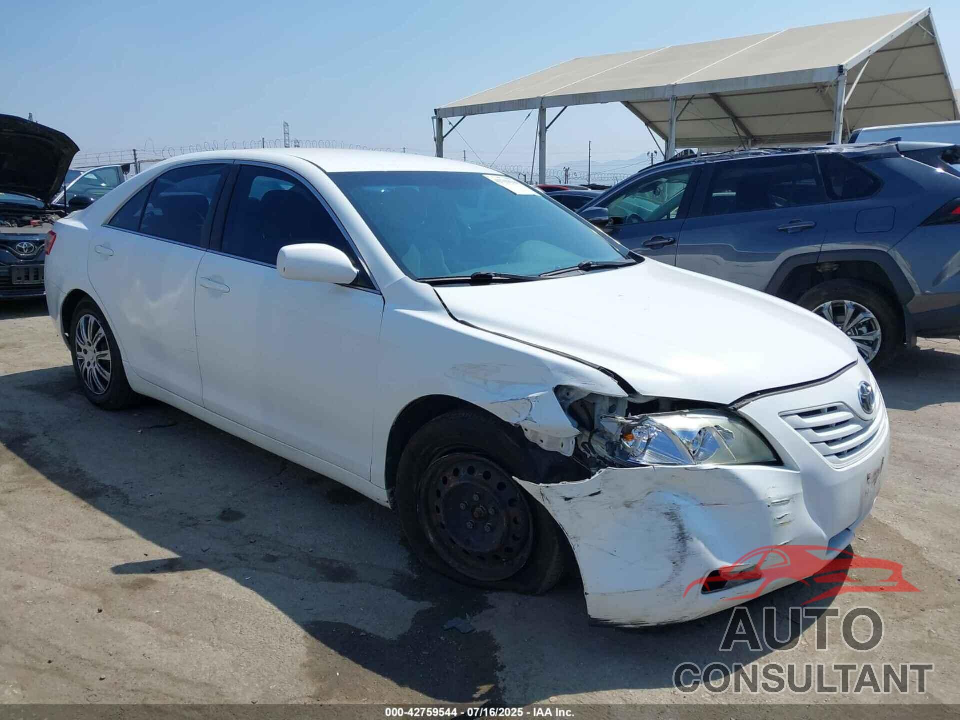 TOYOTA CAMRY 2009 - 4T4BE46K59R065184