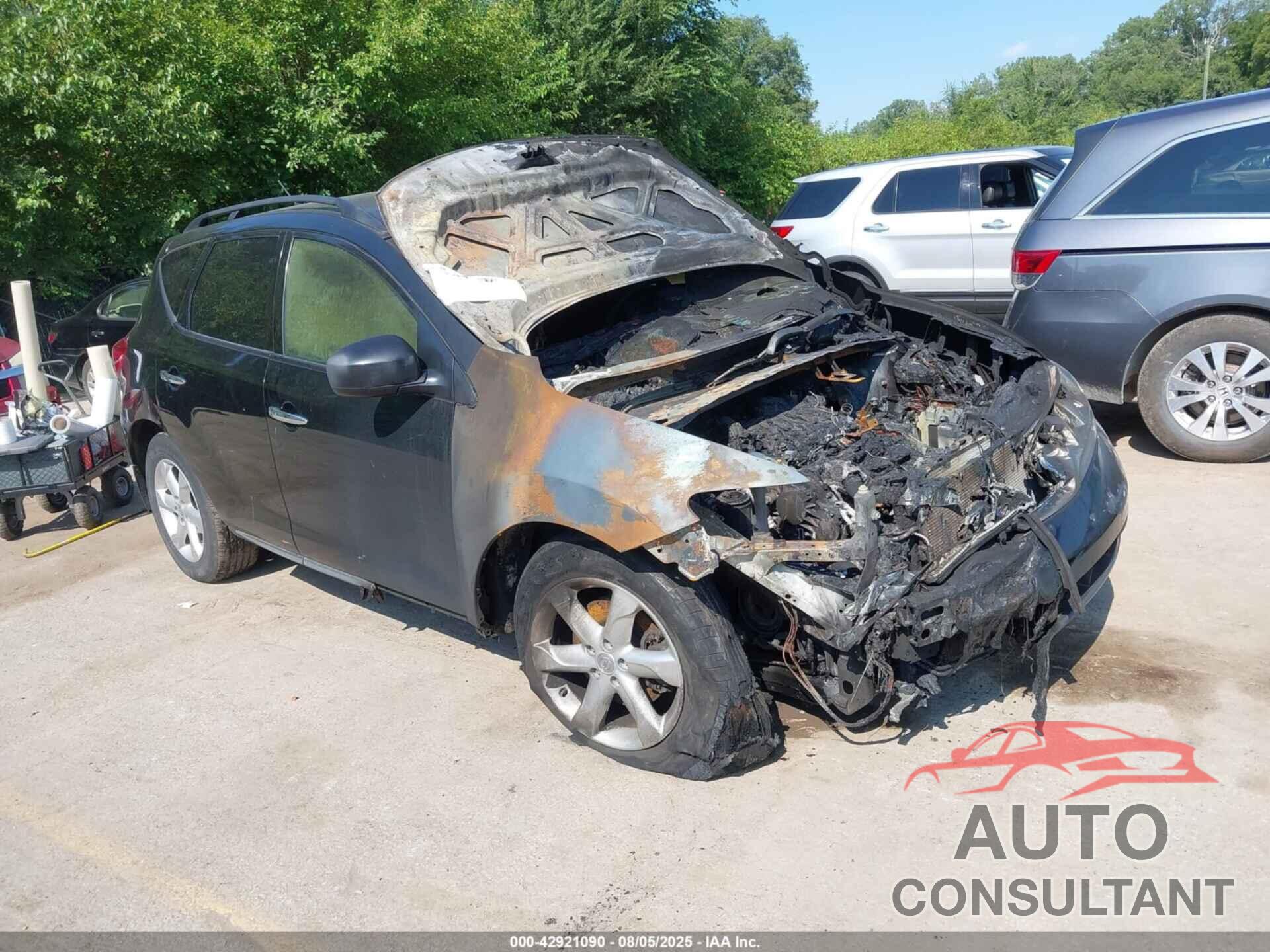 NISSAN MURANO 2010 - JN8AZ1MW1AW117720