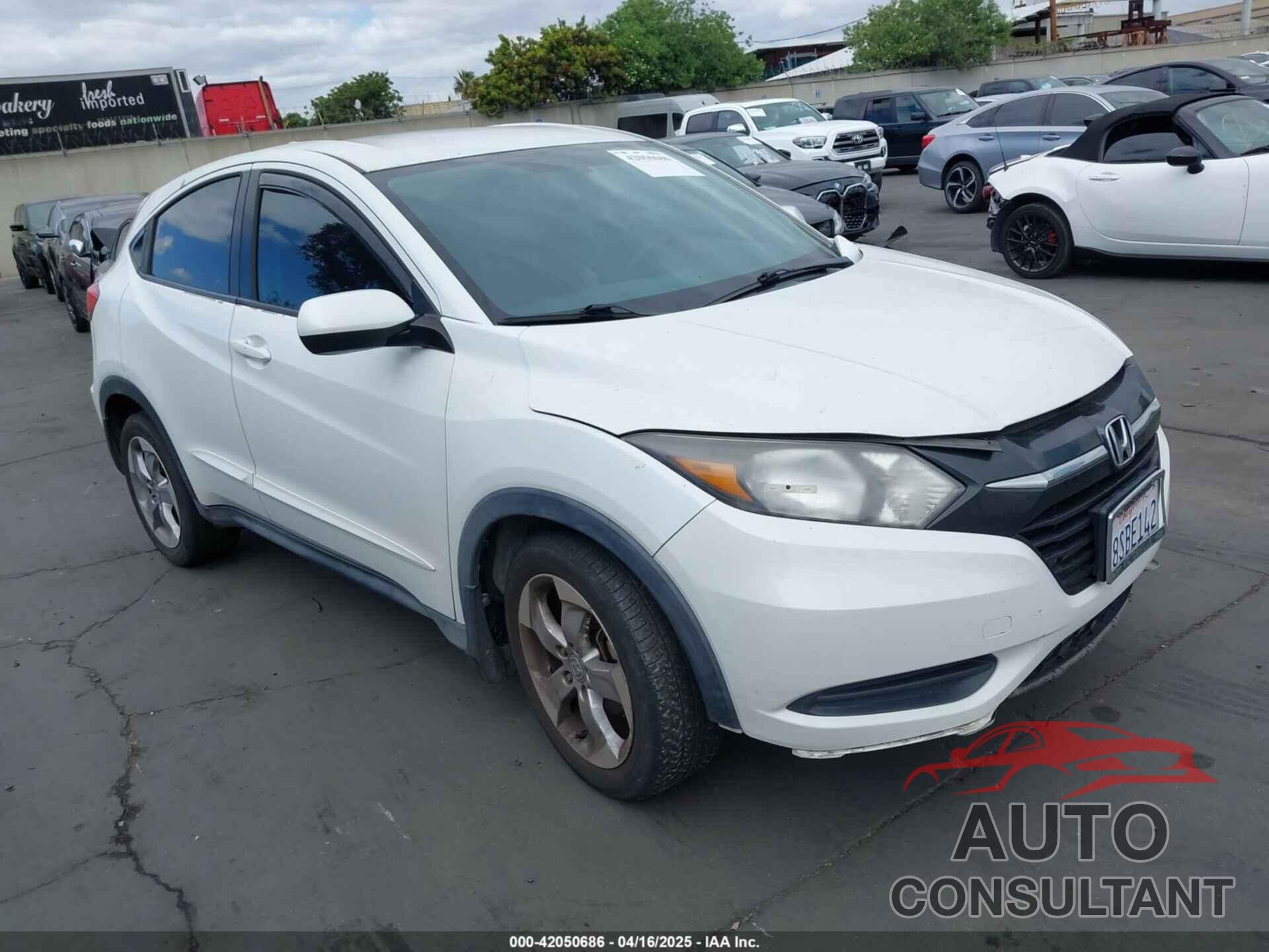 HONDA HR-V 2016 - 3CZRU5H30GM751320