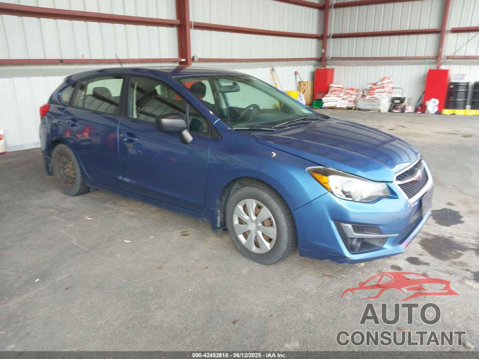 SUBARU IMPREZA 2015 - JF1GPAA60F8200413