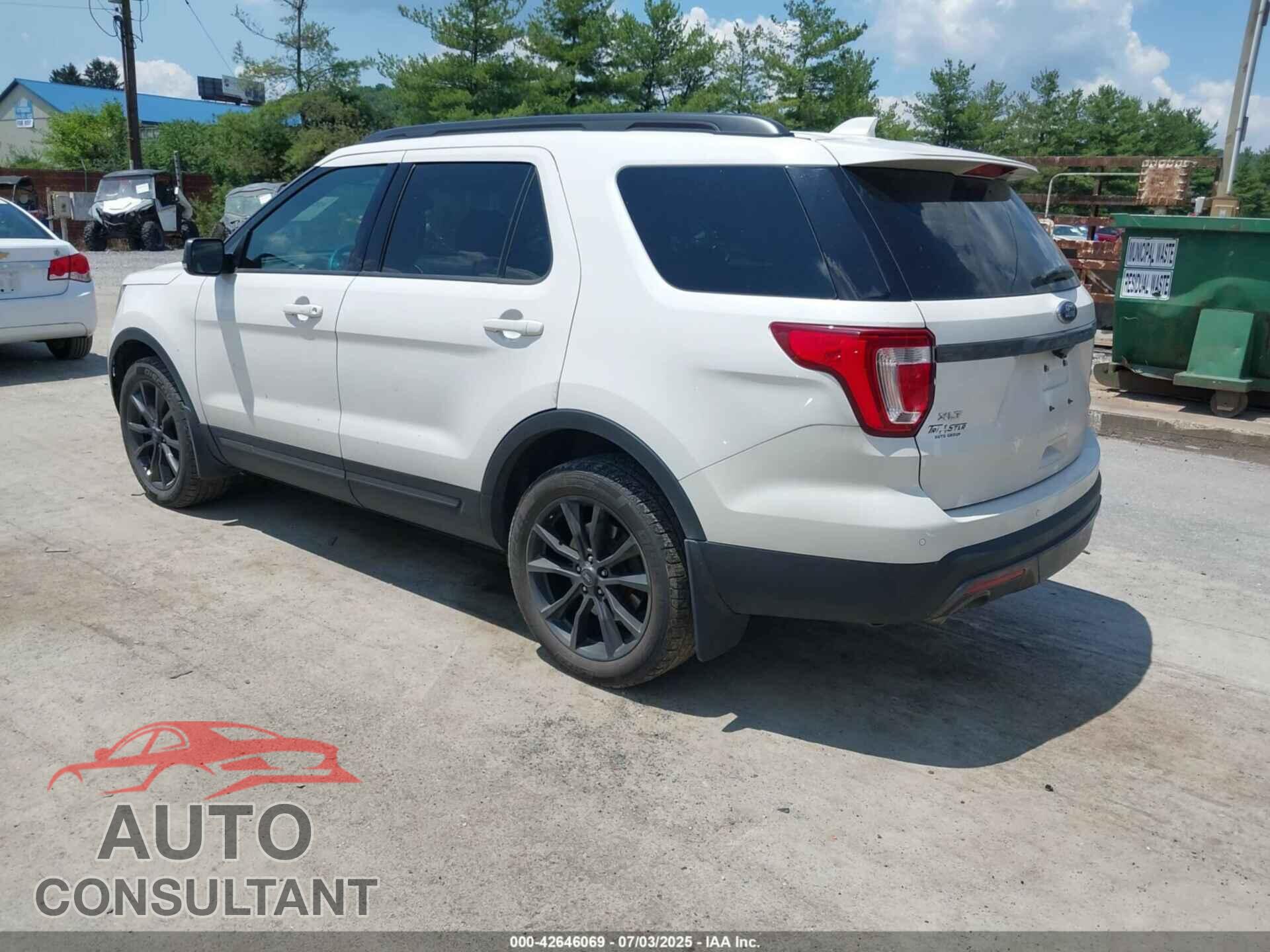 FORD EXPLORER 2017 - 1FM5K8D87HGA53467