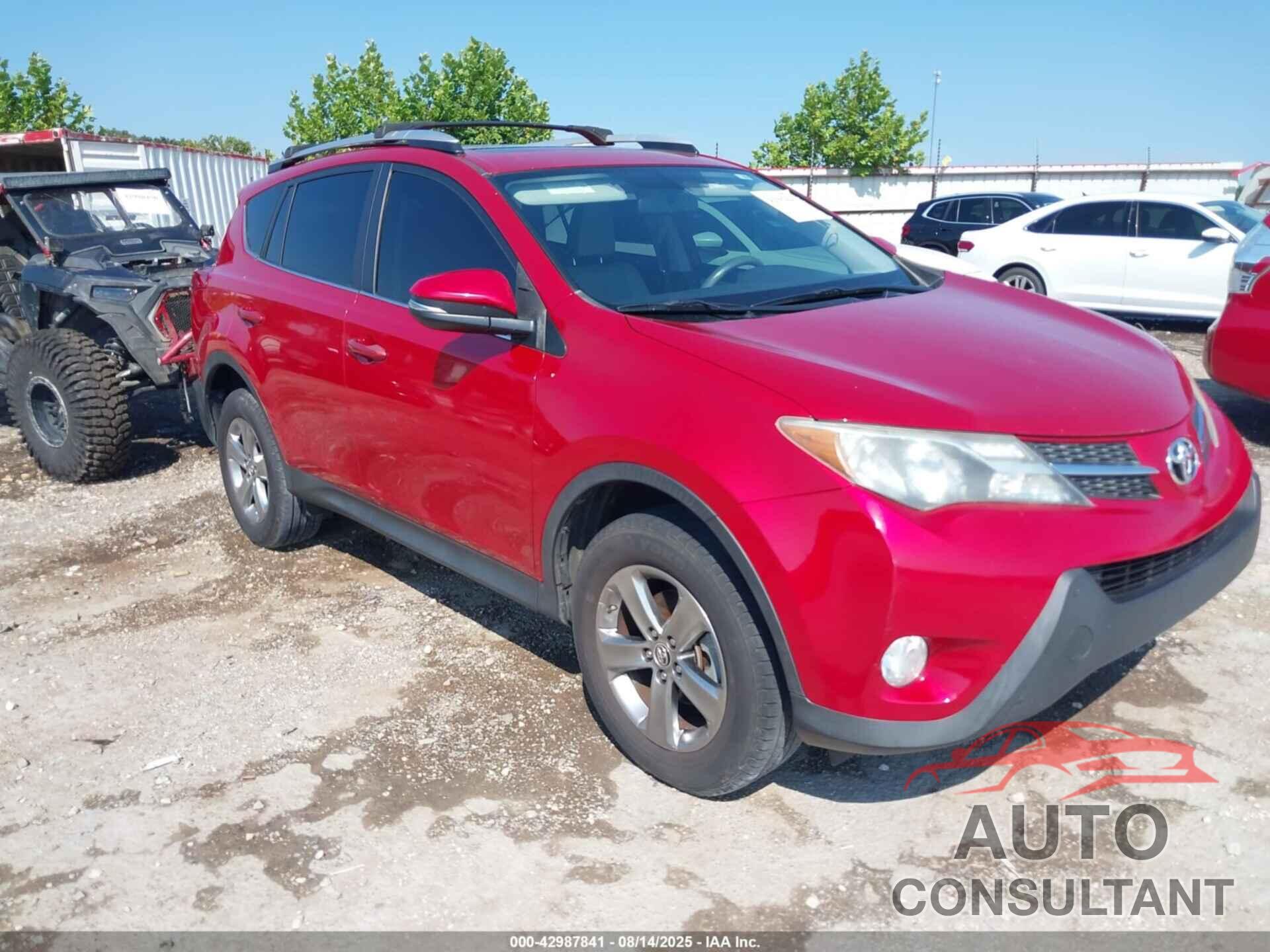 TOYOTA RAV4 2015 - JTMWFREV9FD067487