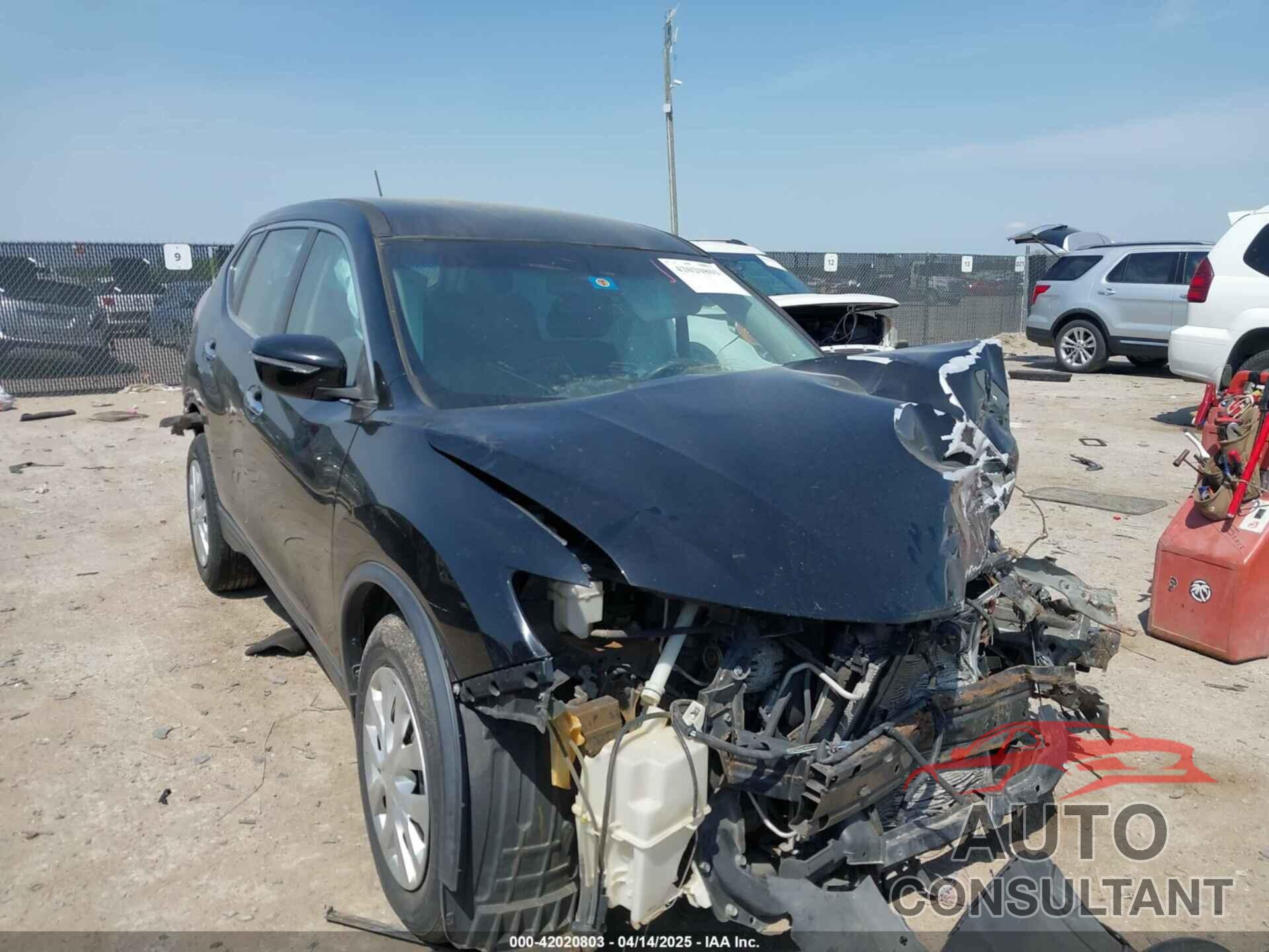 NISSAN ROGUE 2015 - KNMAT2MV0FP587846