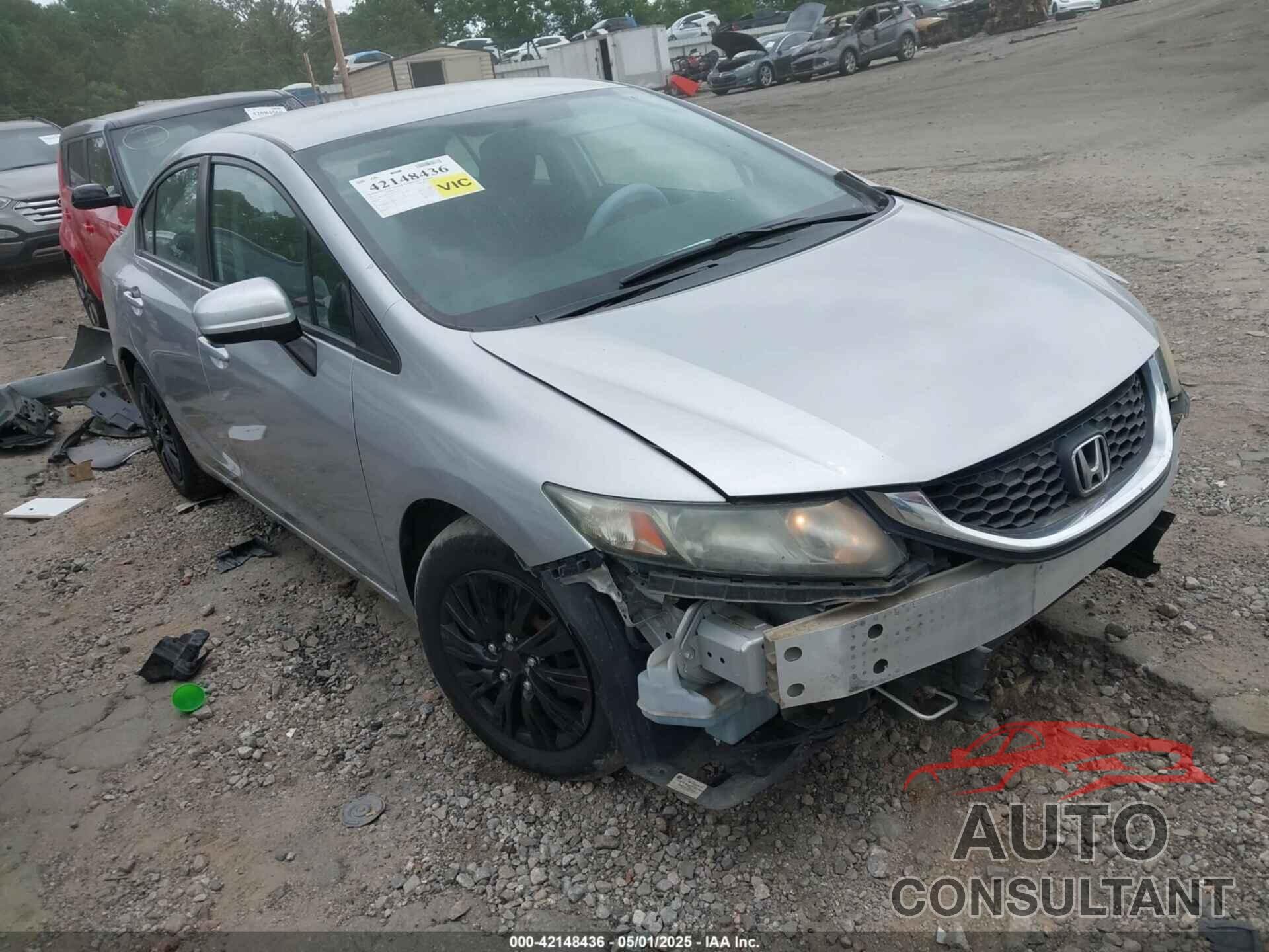 HONDA CIVIC 2014 - 19XFB2F58EE255013