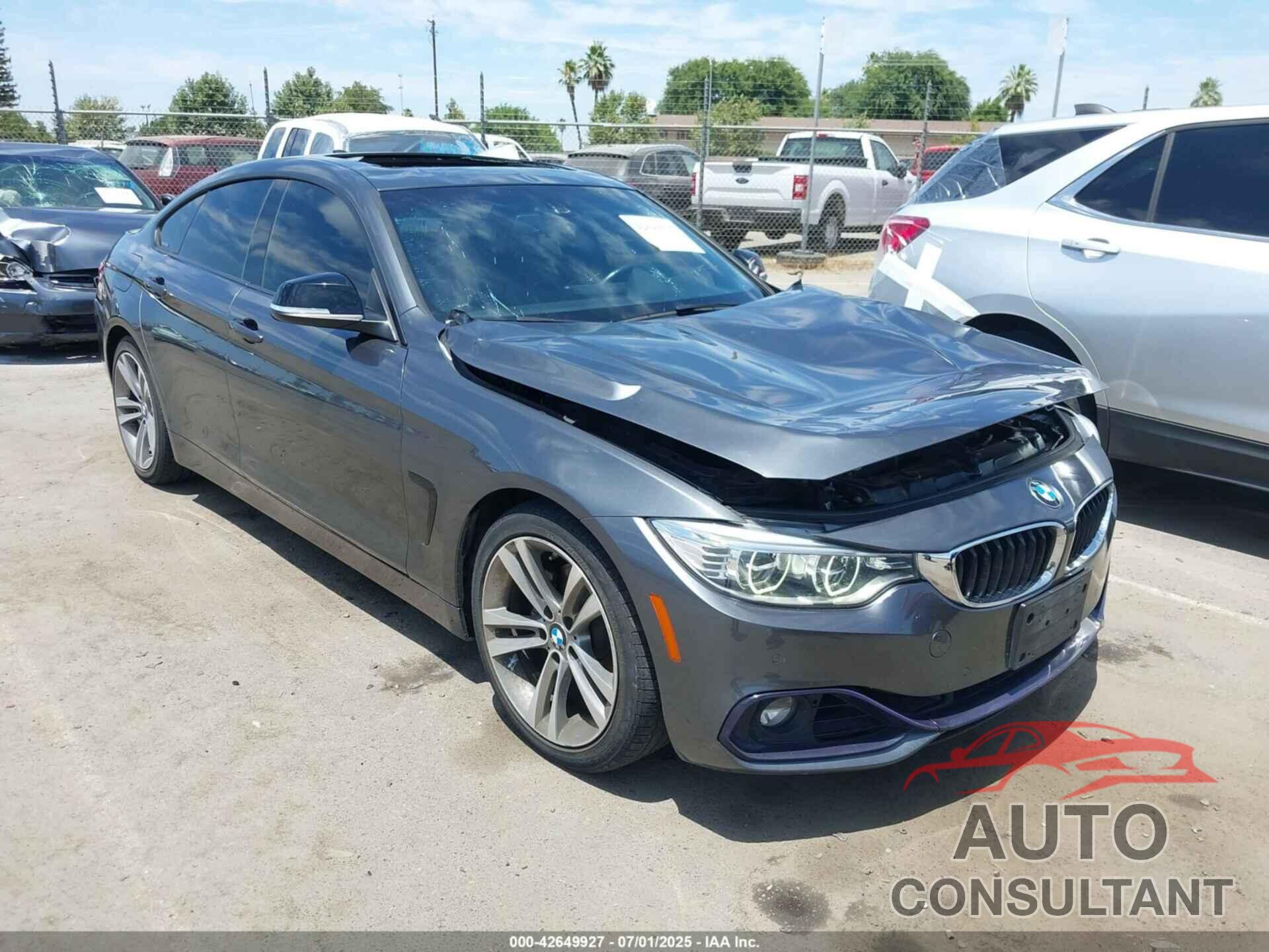 BMW 428 GRAN COUPE 2015 - WBA4A5C59FG052596